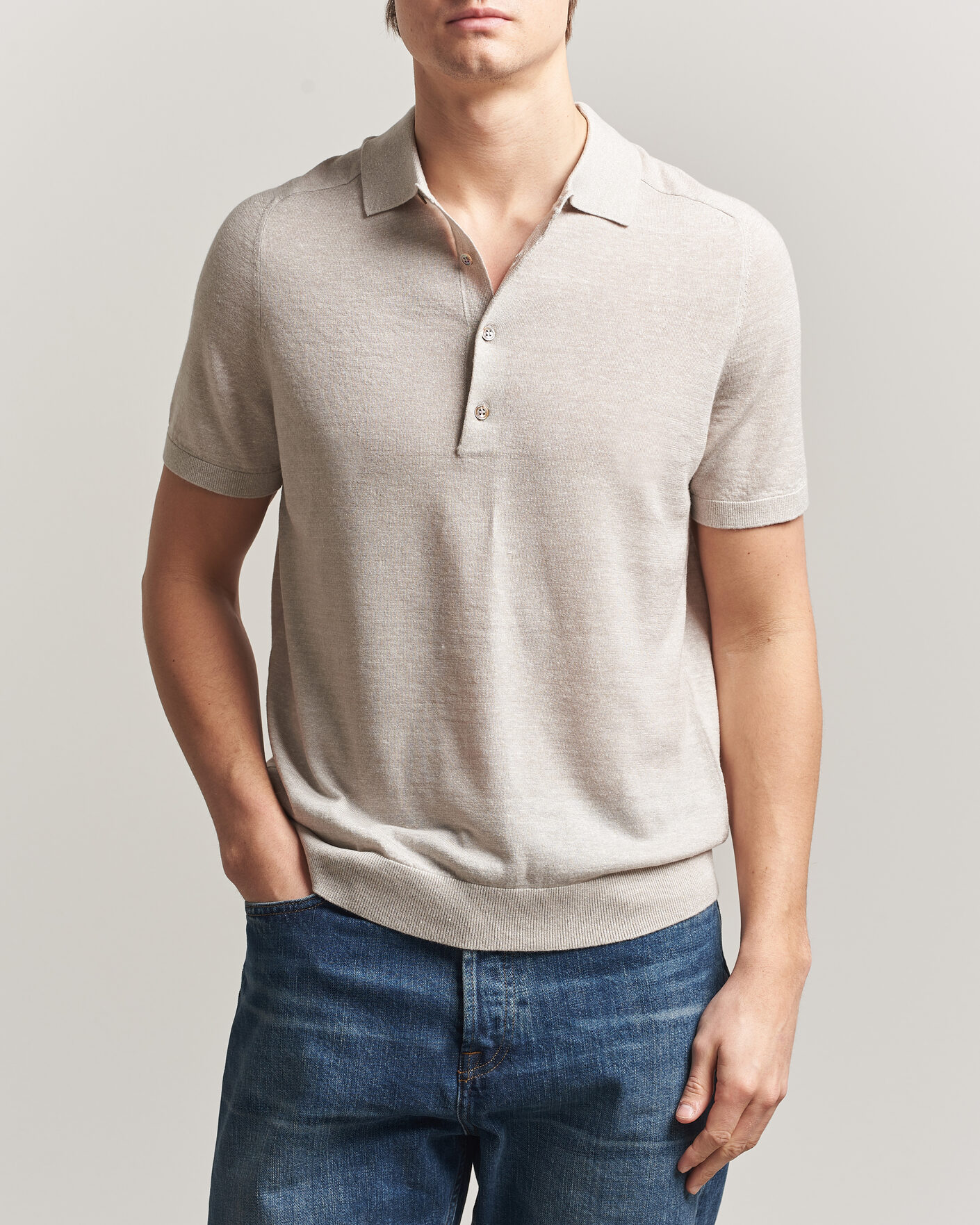 Hombres | Polos | Morris | Colin Short Sleeve Polo Shirt Khaki