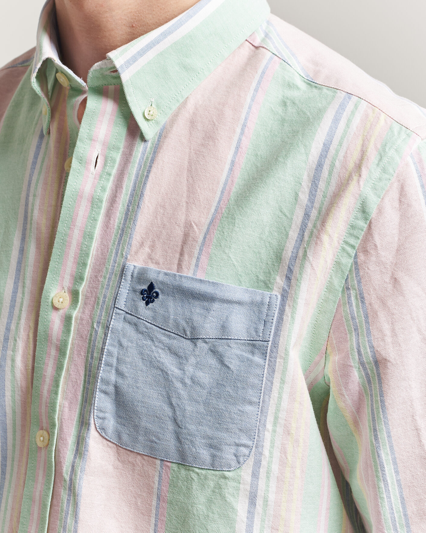 Hombres | Camisas | Morris | Happy Oxford Shirt Multi