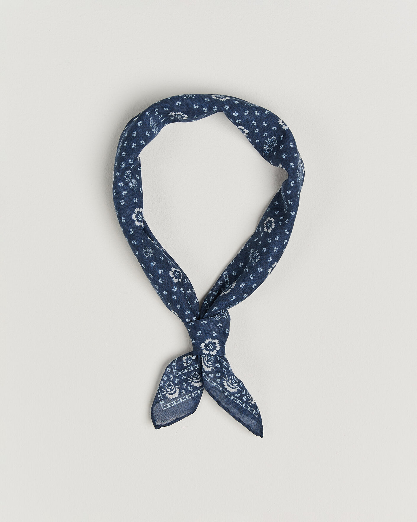 Hombres | Bufandas elegantes | Morris | Bandana Navy