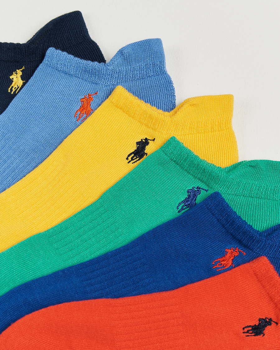 Hombres | Ropa interior y calcetines | Polo Ralph Lauren | 6-Pack Sneaker Sock Multi