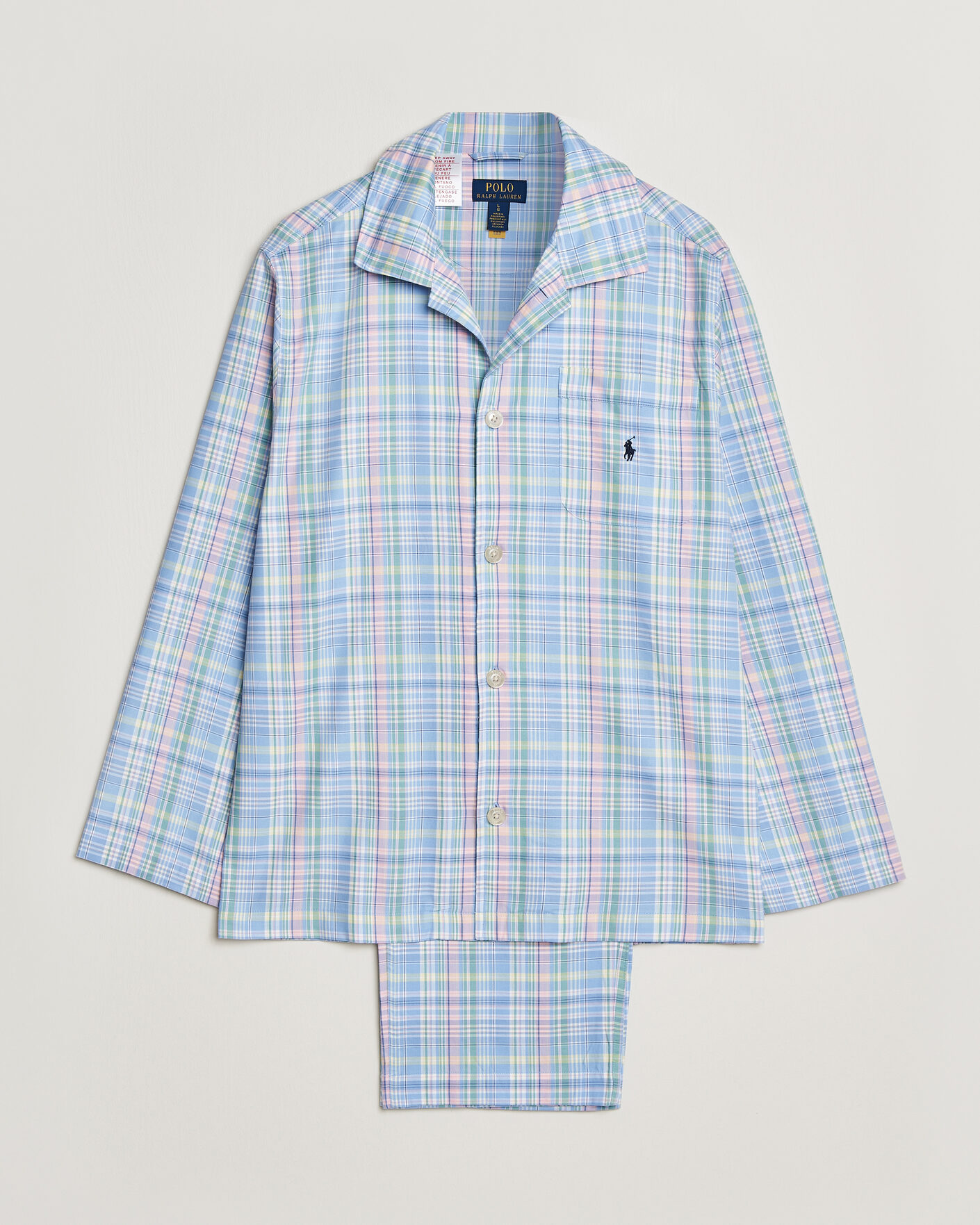 Hombres | Pijamas y batas | Polo Ralph Lauren | Cotton Checked Pyjama Set Multi
