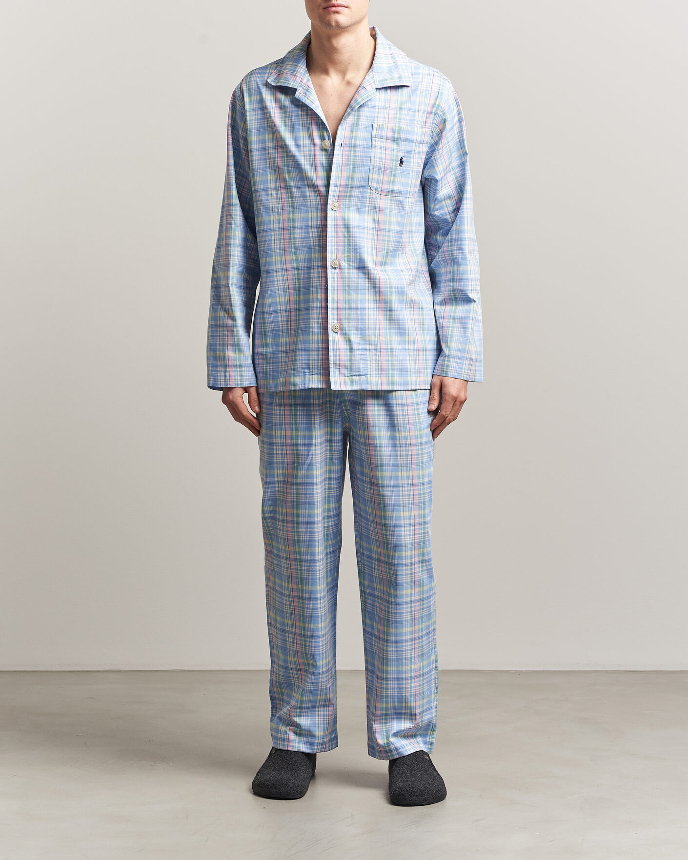 Hombres | Pijamas y batas | Polo Ralph Lauren | Cotton Checked Pyjama Set Multi
