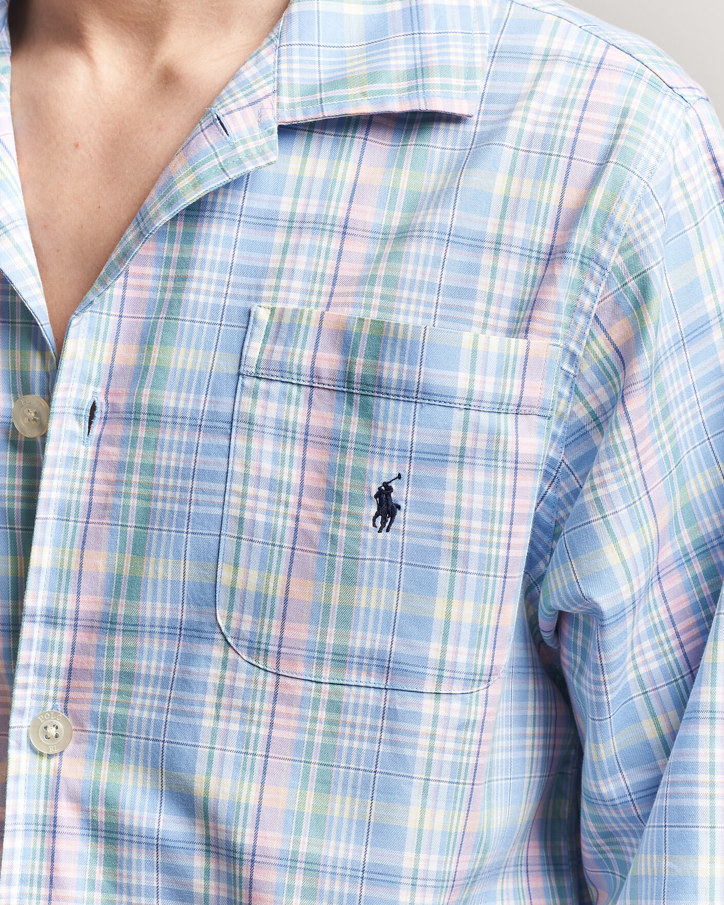Hombres | Pijamas y batas | Polo Ralph Lauren | Cotton Checked Pyjama Set Multi