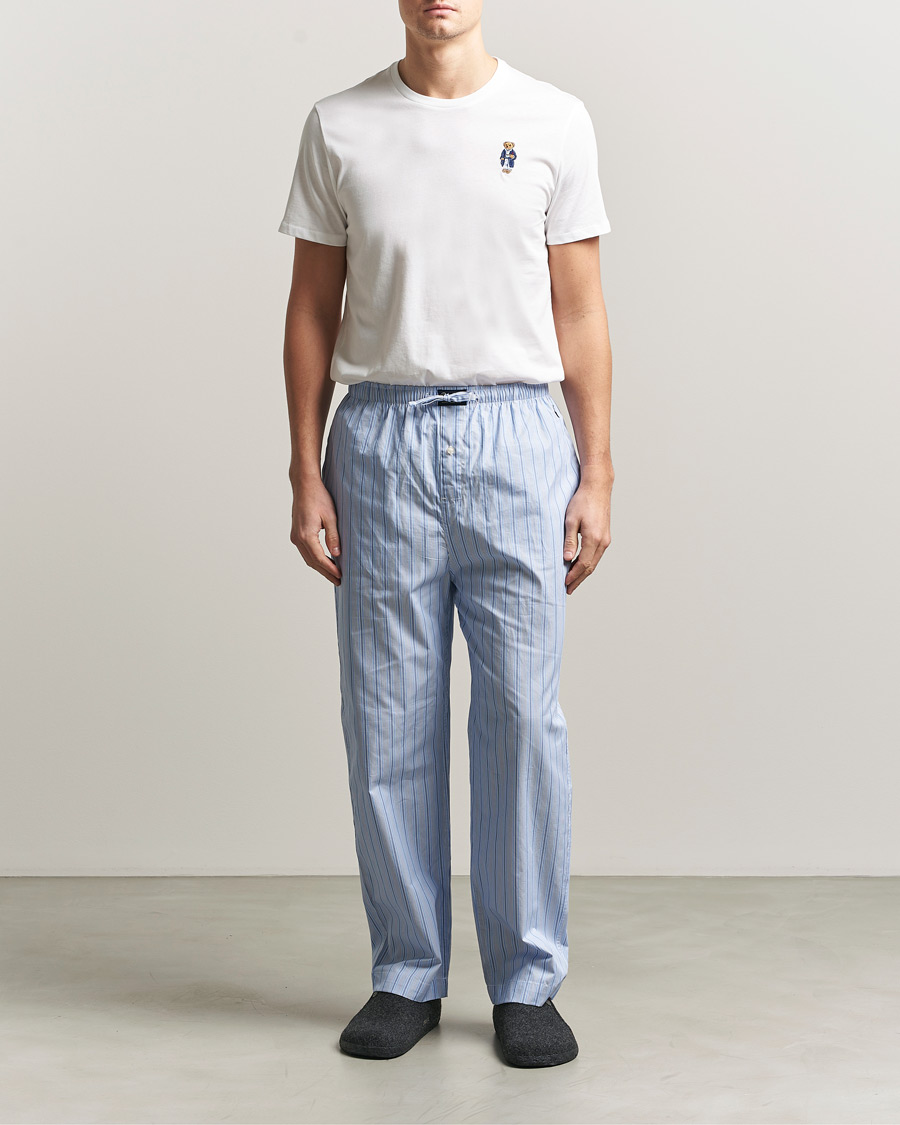 Hombres | Pijamas y batas | Polo Ralph Lauren | Cotton Pyjama Set Andrew Stripe/White