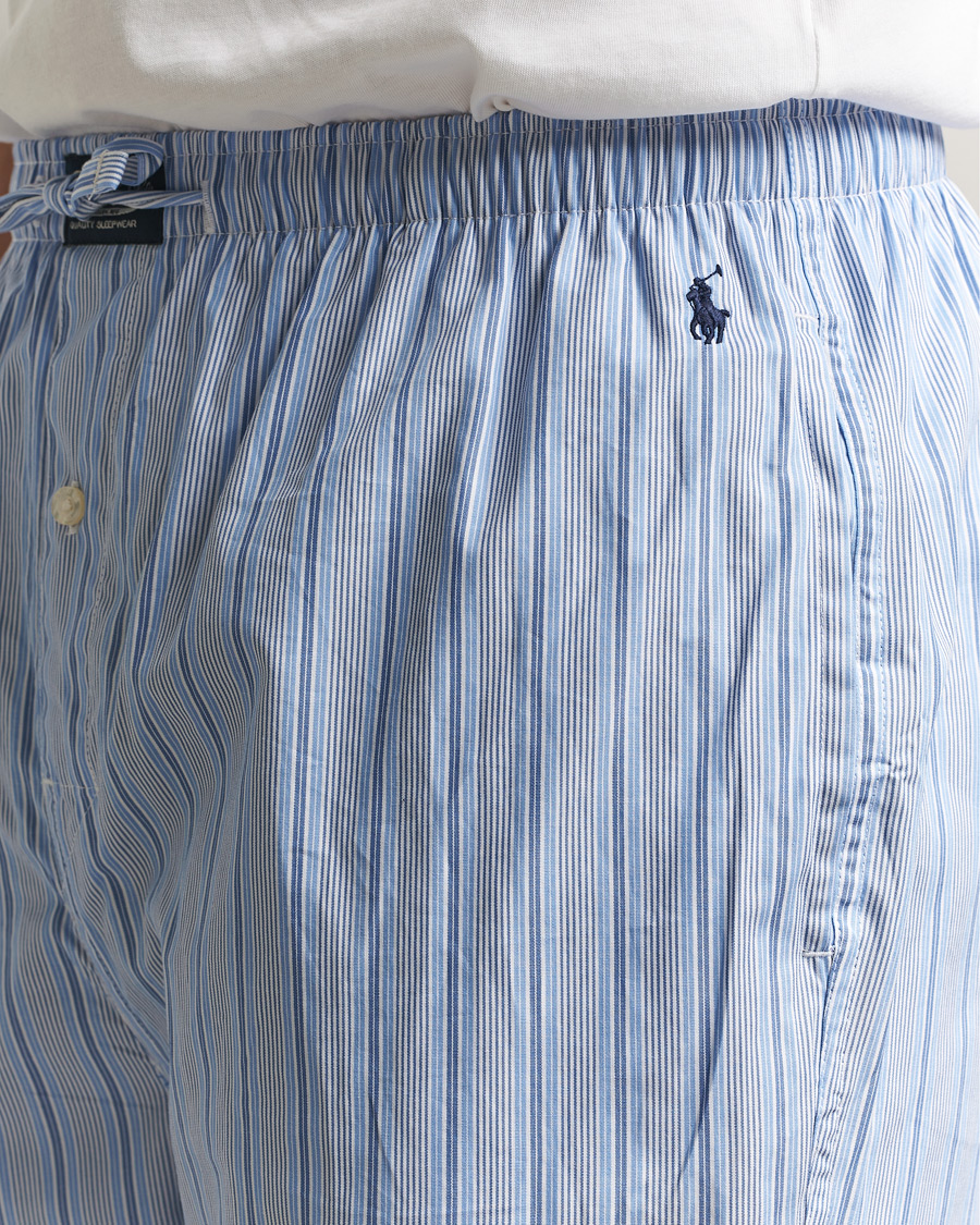 Hombres | Pijamas y batas | Polo Ralph Lauren | Cotton Pyjama Set Andrew Stripe/White