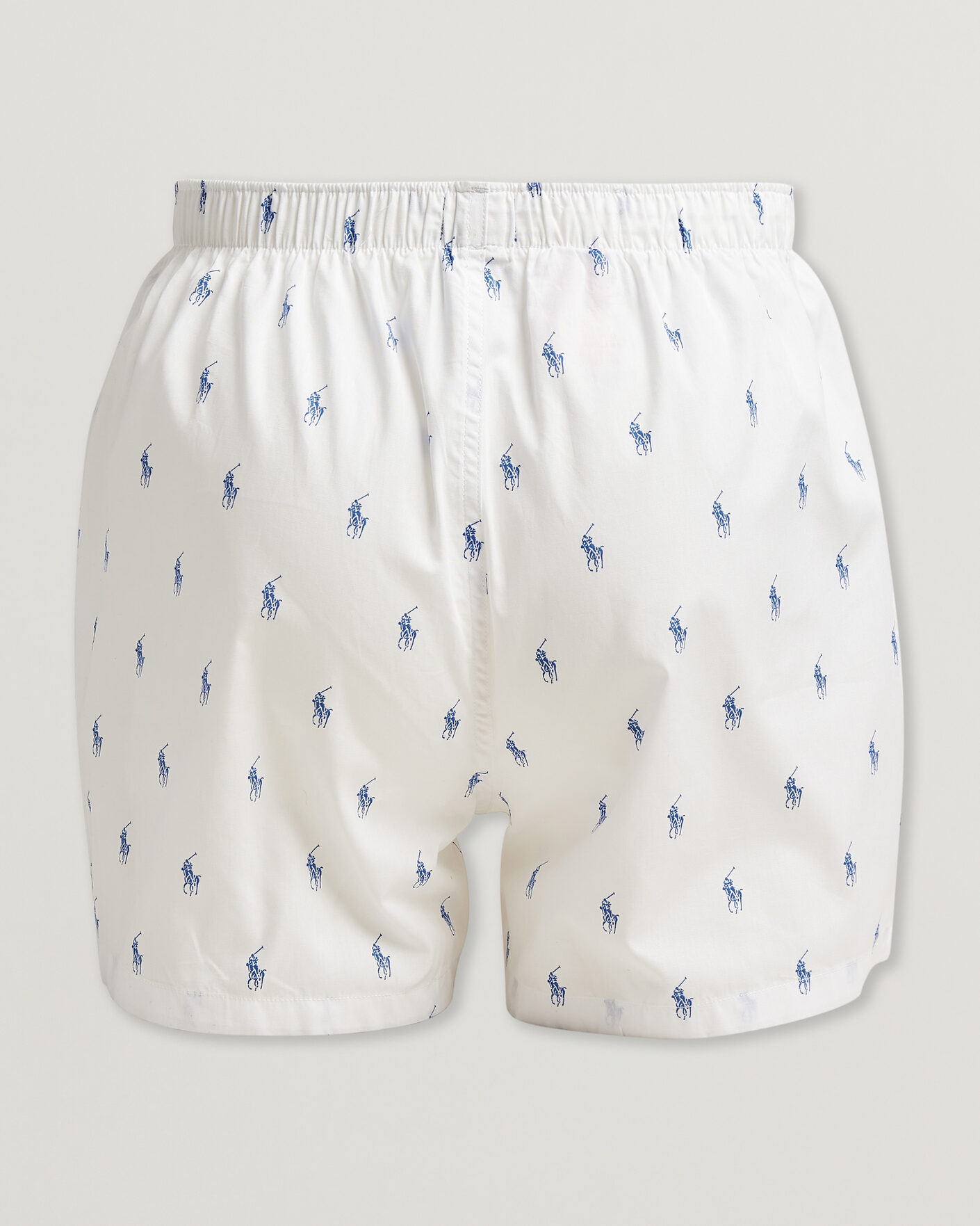 Hombres | Ropa interior y calcetines | Polo Ralph Lauren | 3-Pack Woven Boxer White/Blue Stripe