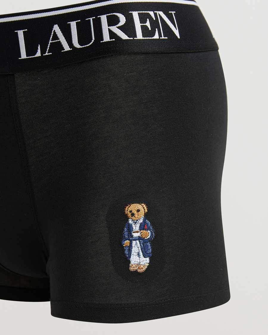 Hombres | Ropa interior y calcetines | Polo Ralph Lauren | Cotton Bear Trunk Polo Black