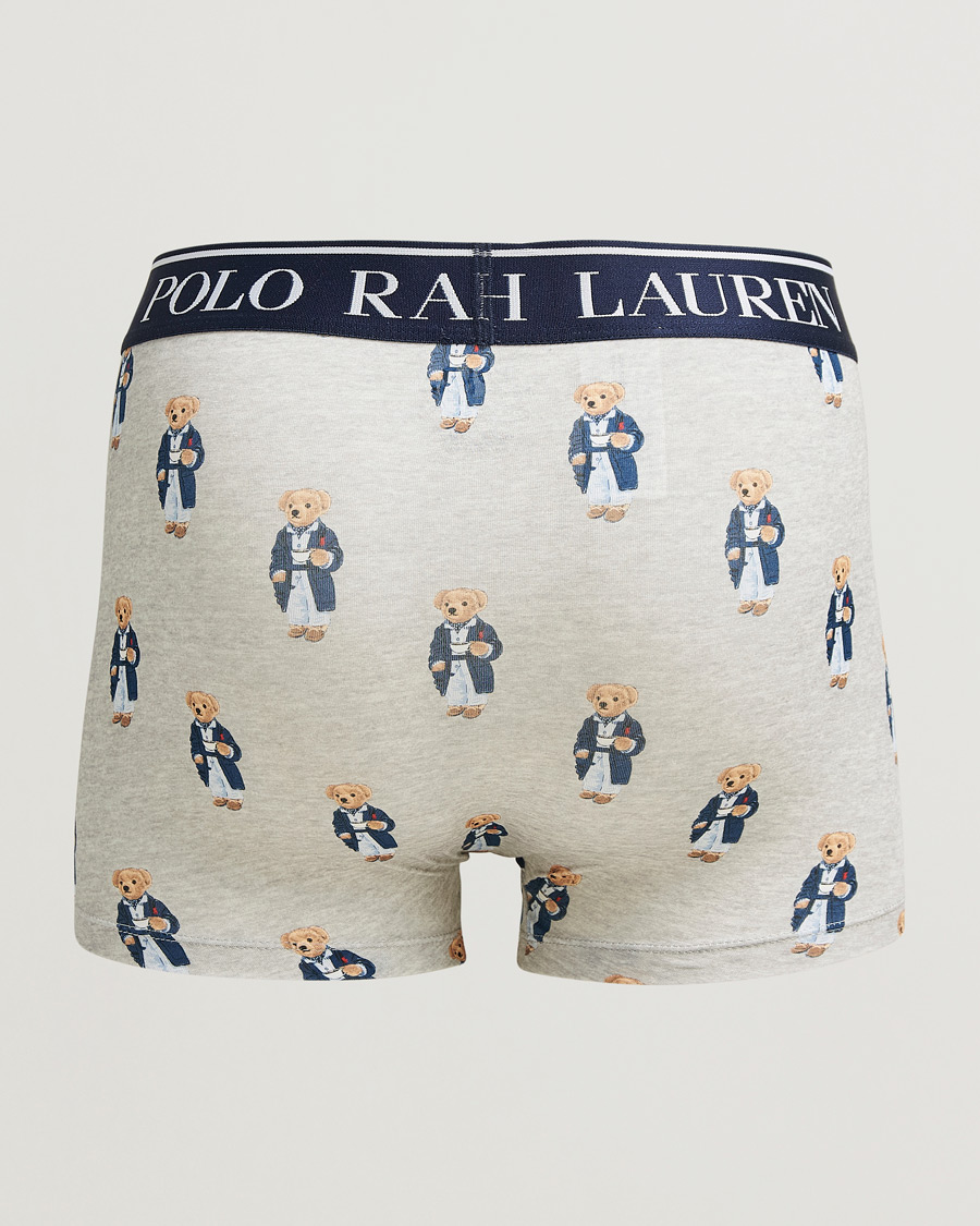 Hombres | Ropa interior y calcetines | Polo Ralph Lauren | 2-Pack Cotton Trunk Navy/Taylor Heather