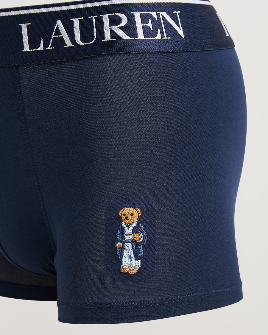 Hombres | Ropa interior y calcetines | Polo Ralph Lauren | 2-Pack Cotton Trunk Navy/Taylor Heather