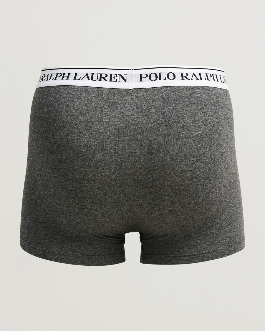 Hombres | Ropa interior y calcetines | Polo Ralph Lauren | 3-Pack Trunk White/Grey/Black