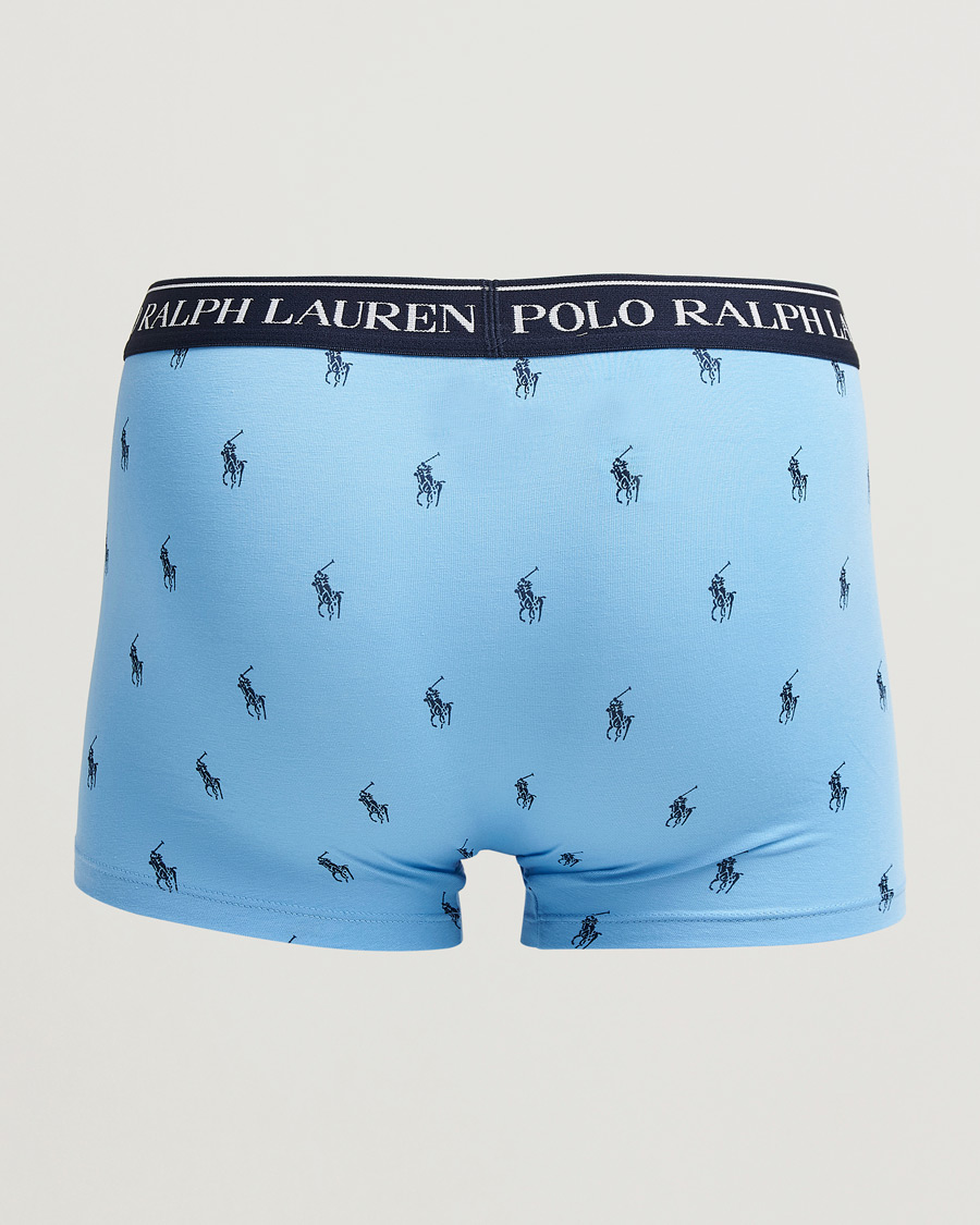 Hombres | Ropa interior y calcetines | Polo Ralph Lauren | 3-Pack Trunk Navy/Pink/Blue