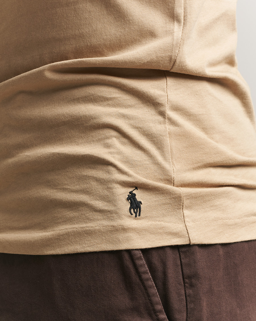 Hombres | Camisetas | Polo Ralph Lauren | 3-Pack Crew Neck T-Shirt Island/Khaki/Navy