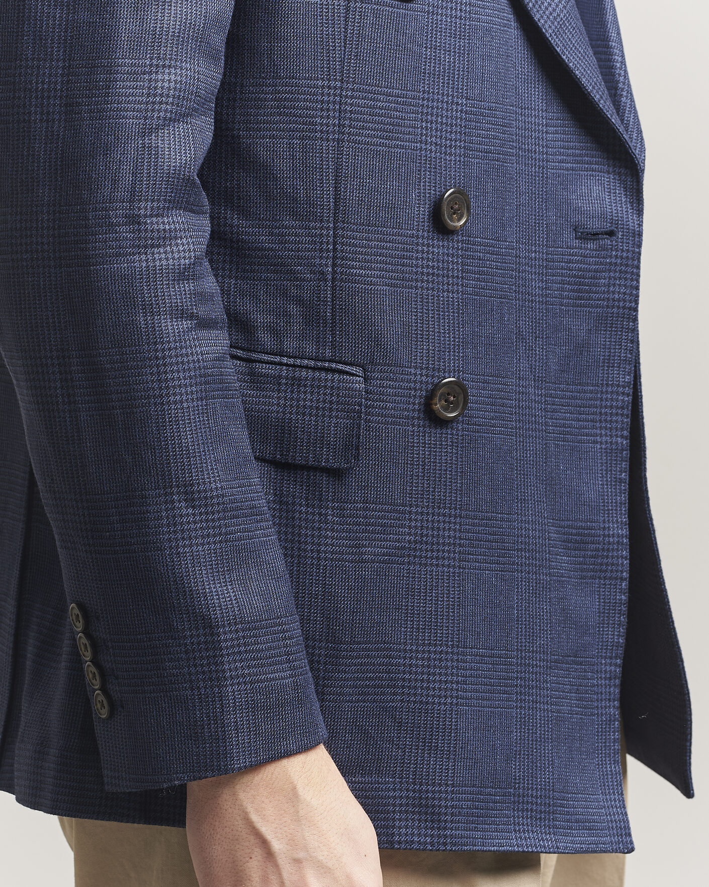 Hombres | Blazers | Polo Ralph Lauren | Mini Glenplaid DB Blazer Spring Navy