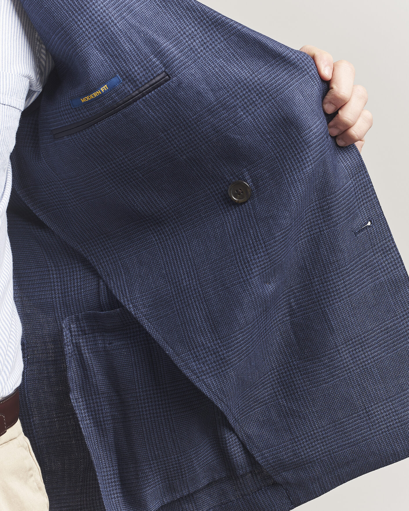 Hombres | Blazers | Polo Ralph Lauren | Mini Glenplaid DB Blazer Spring Navy