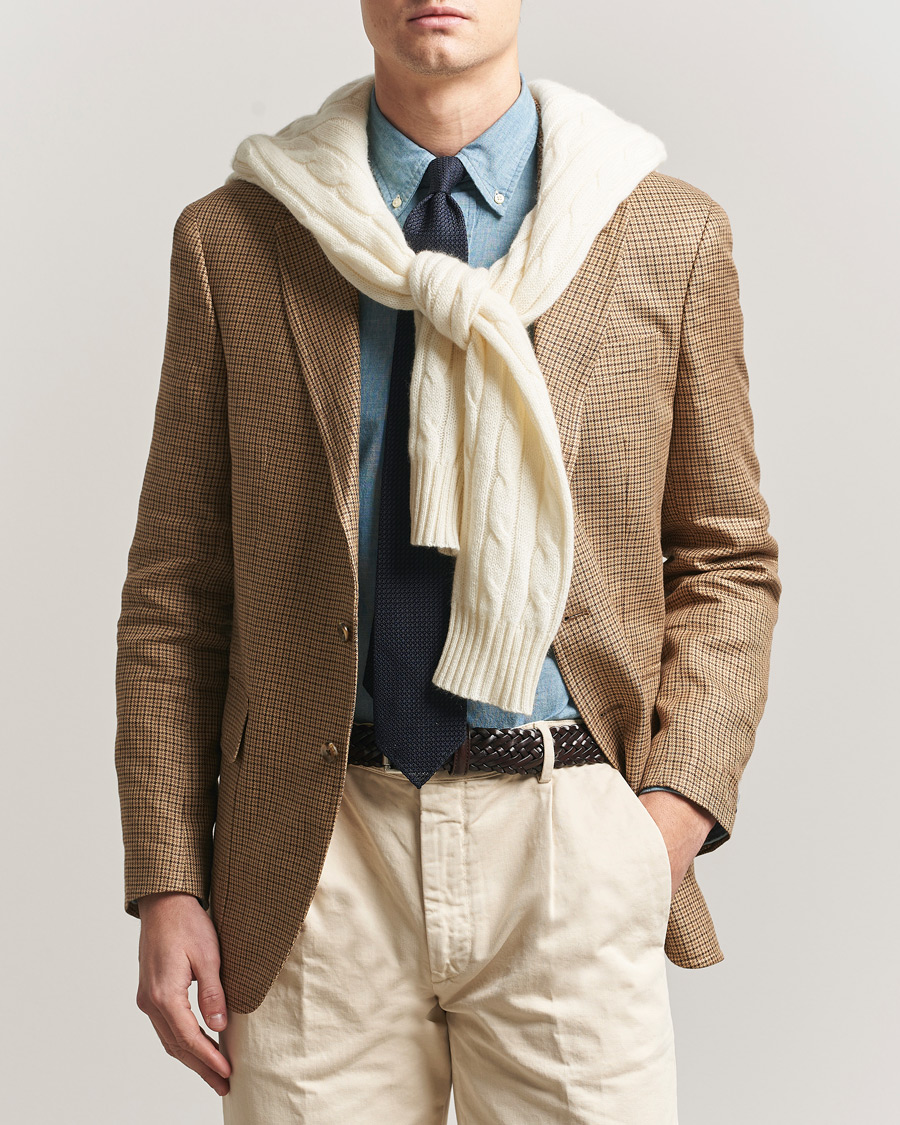 Hombres | Blazers | Polo Ralph Lauren | Mini Guncheck Blazer Camel Multi