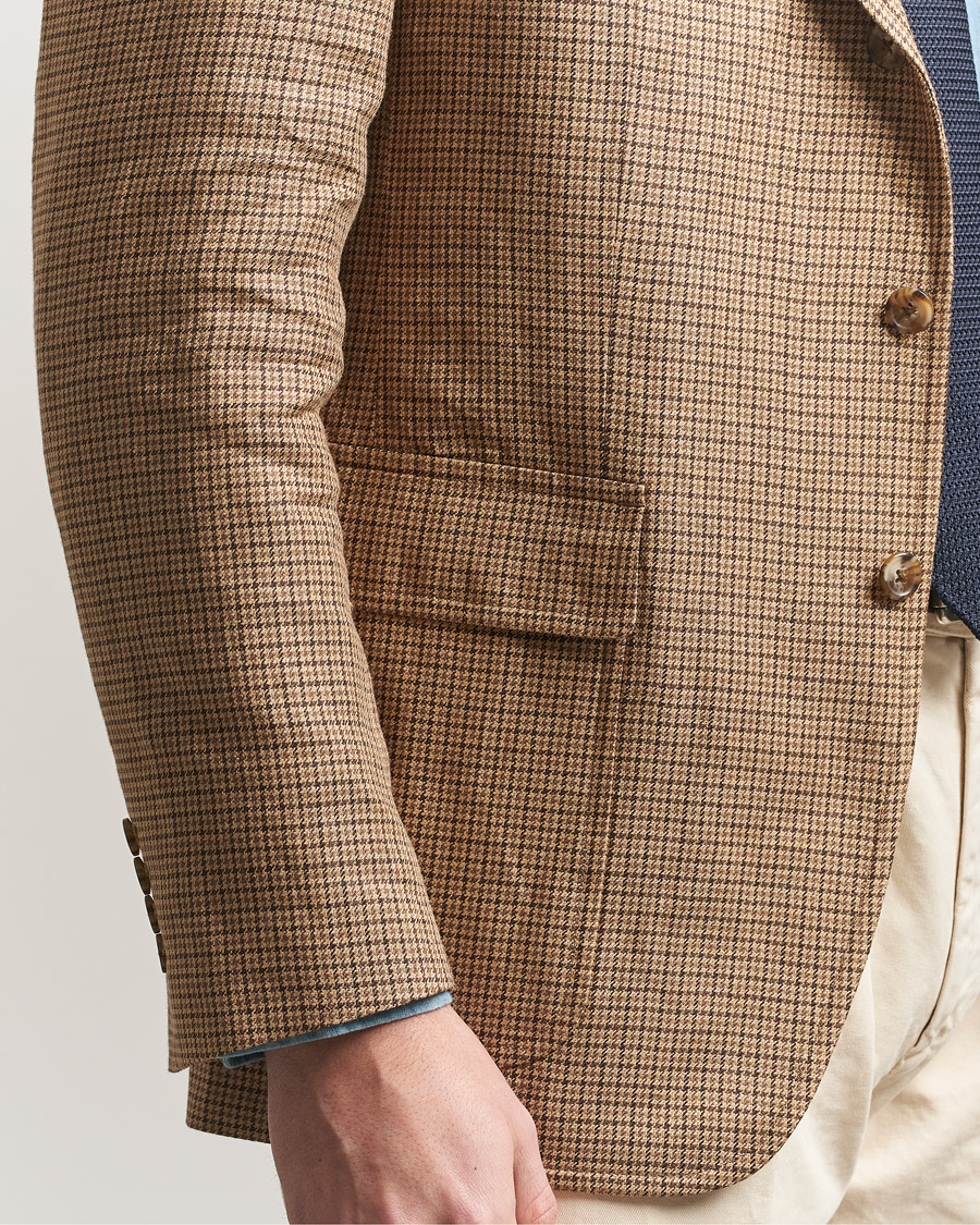 Hombres | Blazers | Polo Ralph Lauren | Mini Guncheck Blazer Camel Multi