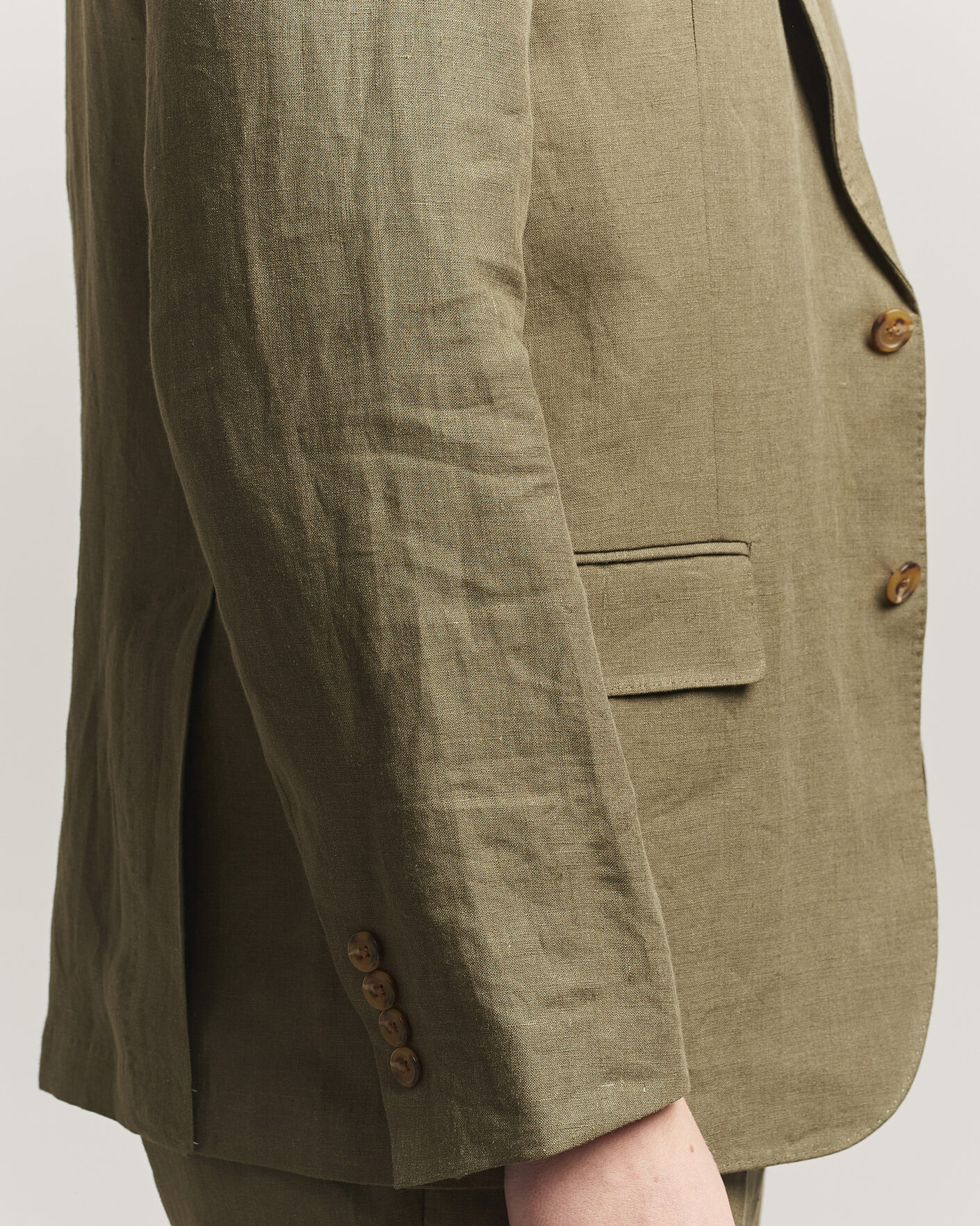 Hombres | Blazers | Polo Ralph Lauren | Linen Sportcoat Basic Olive