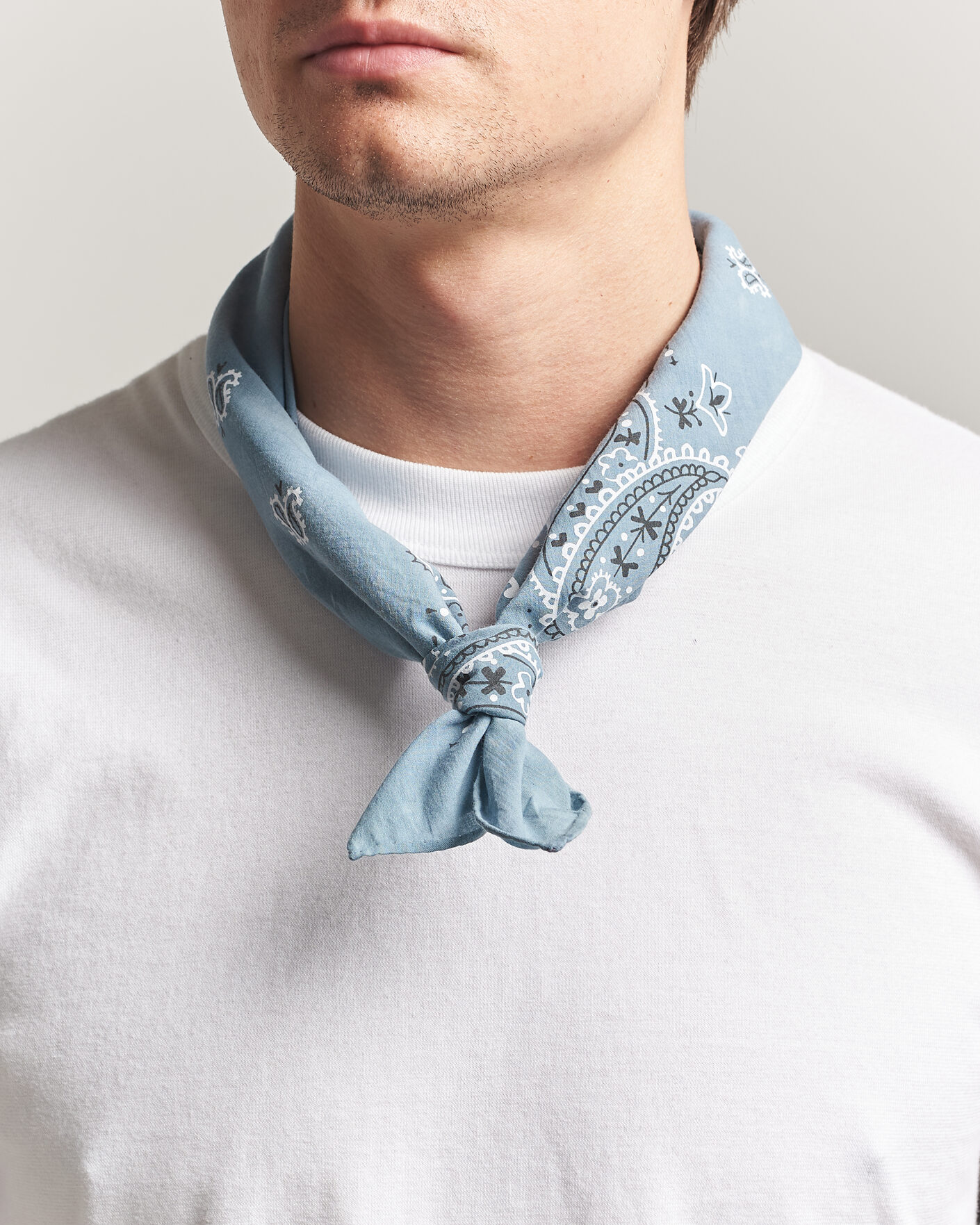 Hombres | Bufandas elegantes | Polo Ralph Lauren | Cotton Printed Bandana Vessle Blue