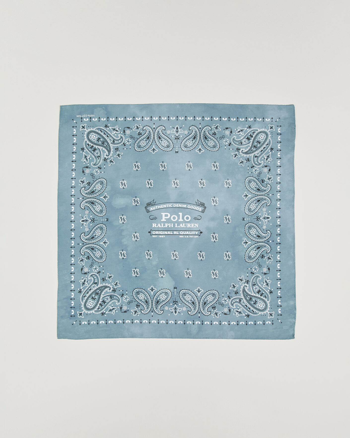 Hombres | Bufandas elegantes | Polo Ralph Lauren | Cotton Printed Bandana Vessle Blue