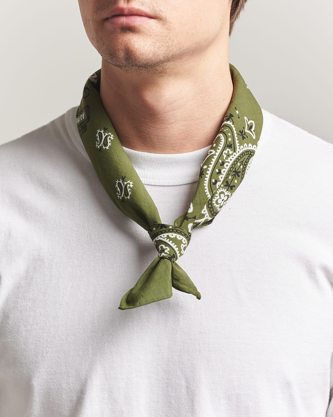 Hombres | Bufandas elegantes | Polo Ralph Lauren | Cotton Printed Bandana Supply Olive