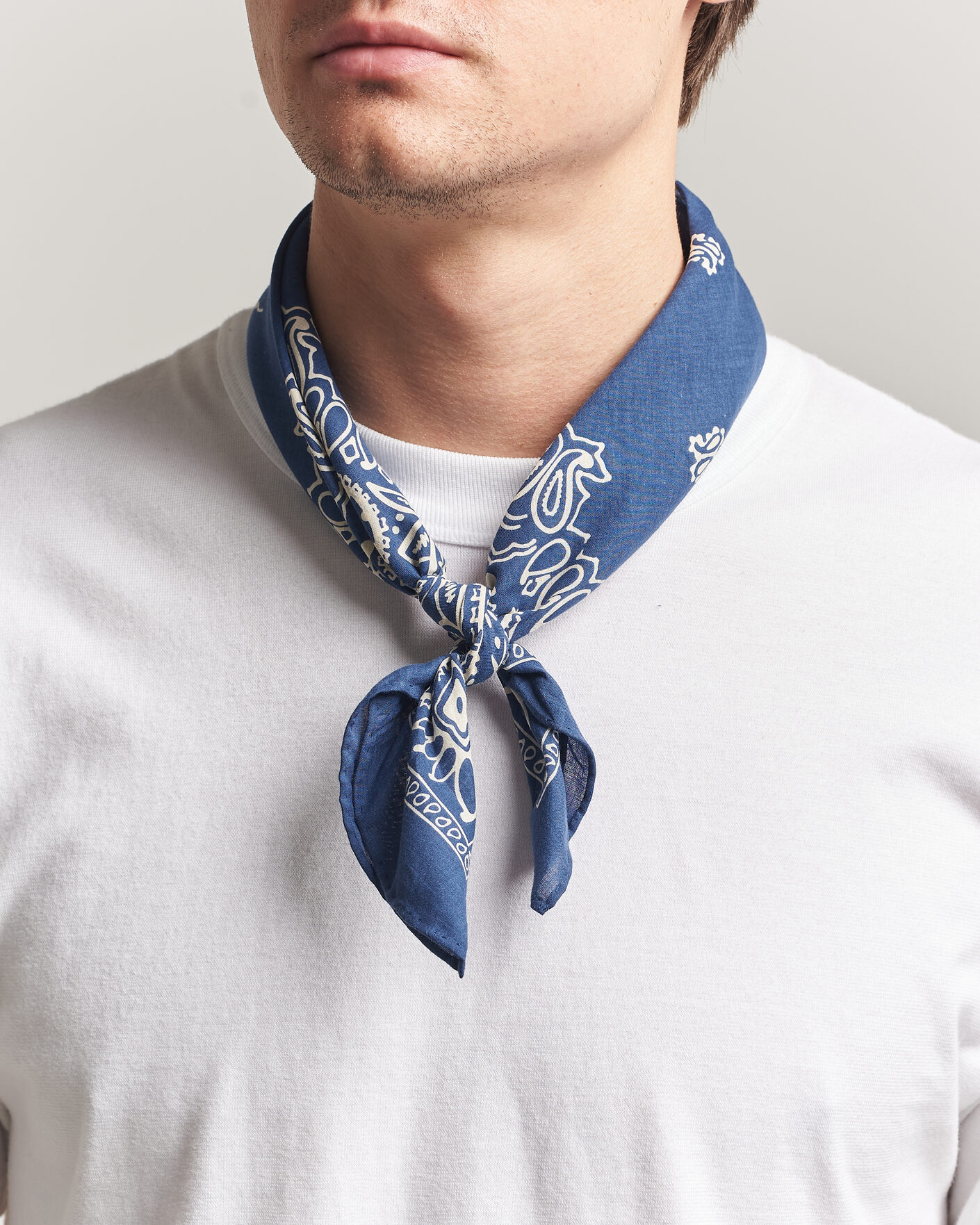 Hombres | Bufandas elegantes | Polo Ralph Lauren | Printed Bear Scarf Navy Multi