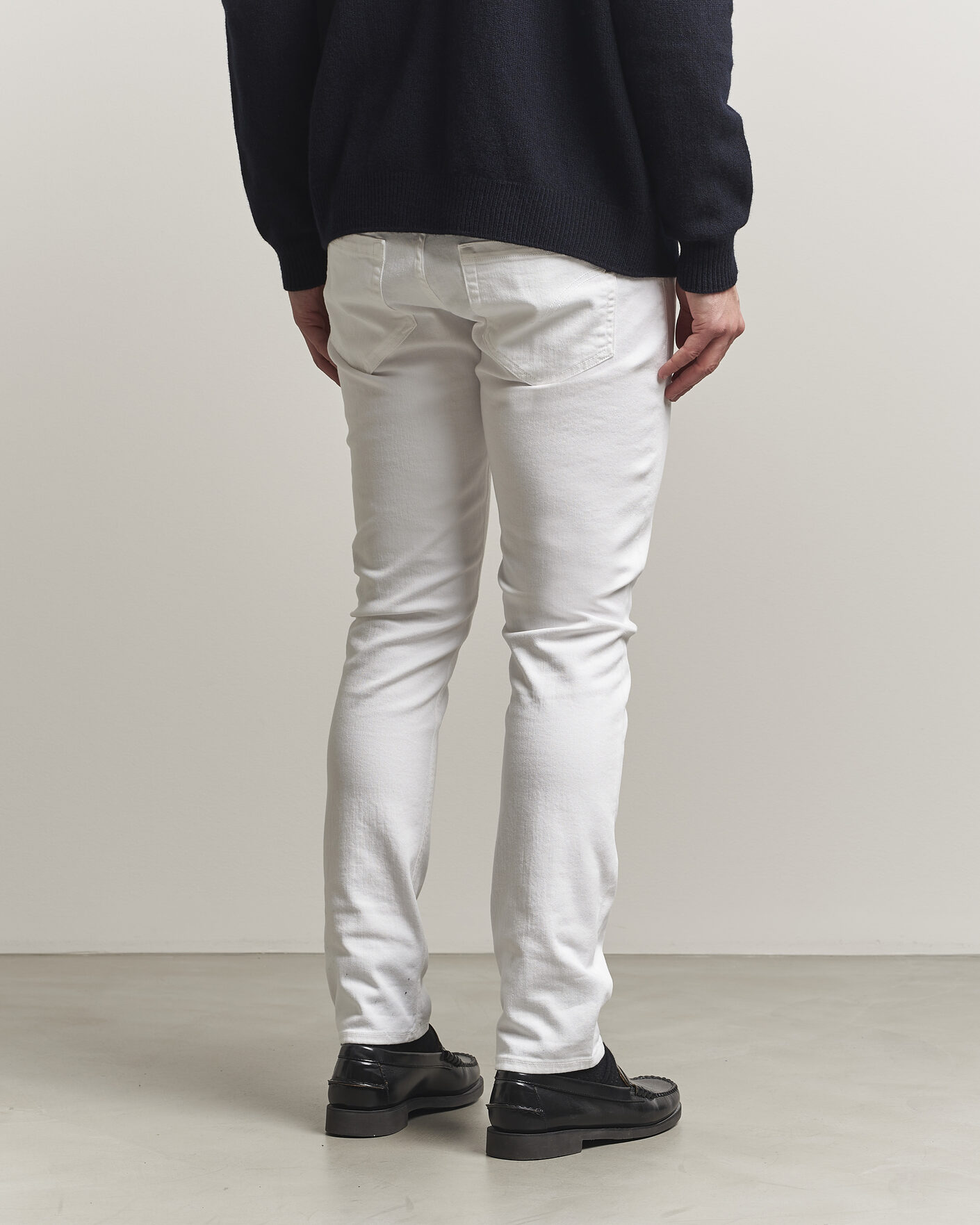 Hombres | Pantalones | Dondup | George Bullstretch 5-Pocket Pants White