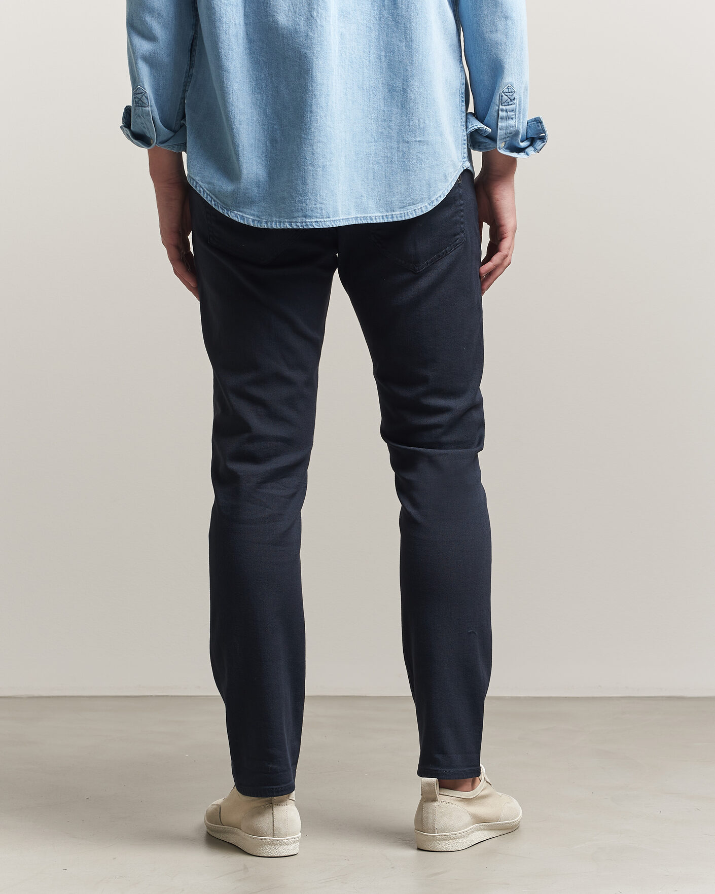 Hombres | Pantalones | Dondup | George Bullstretch 5-Pocket Pants Navy