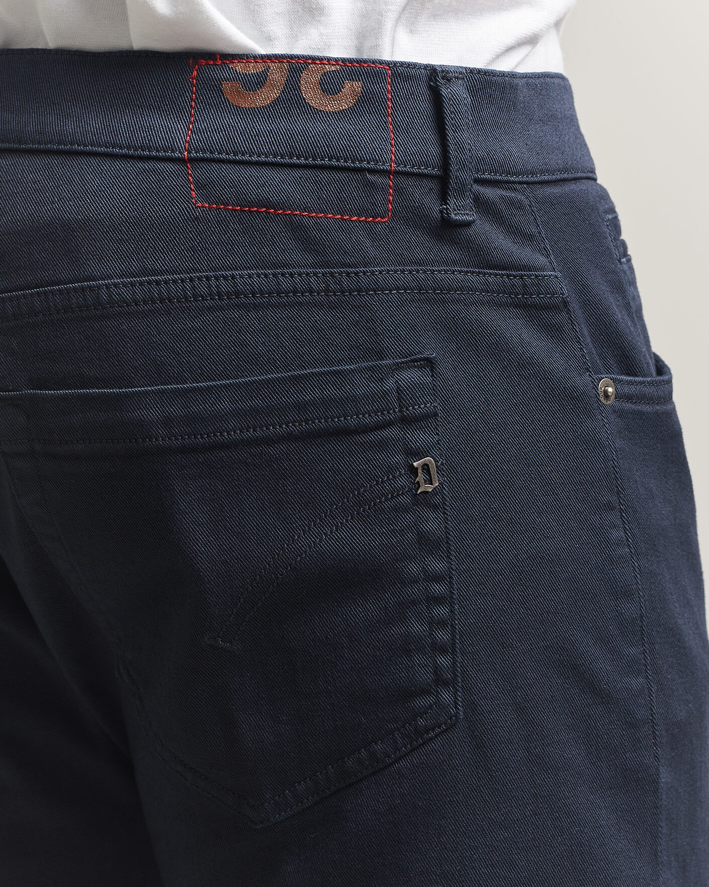 Hombres | Pantalones | Dondup | George Bullstretch 5-Pocket Pants Navy