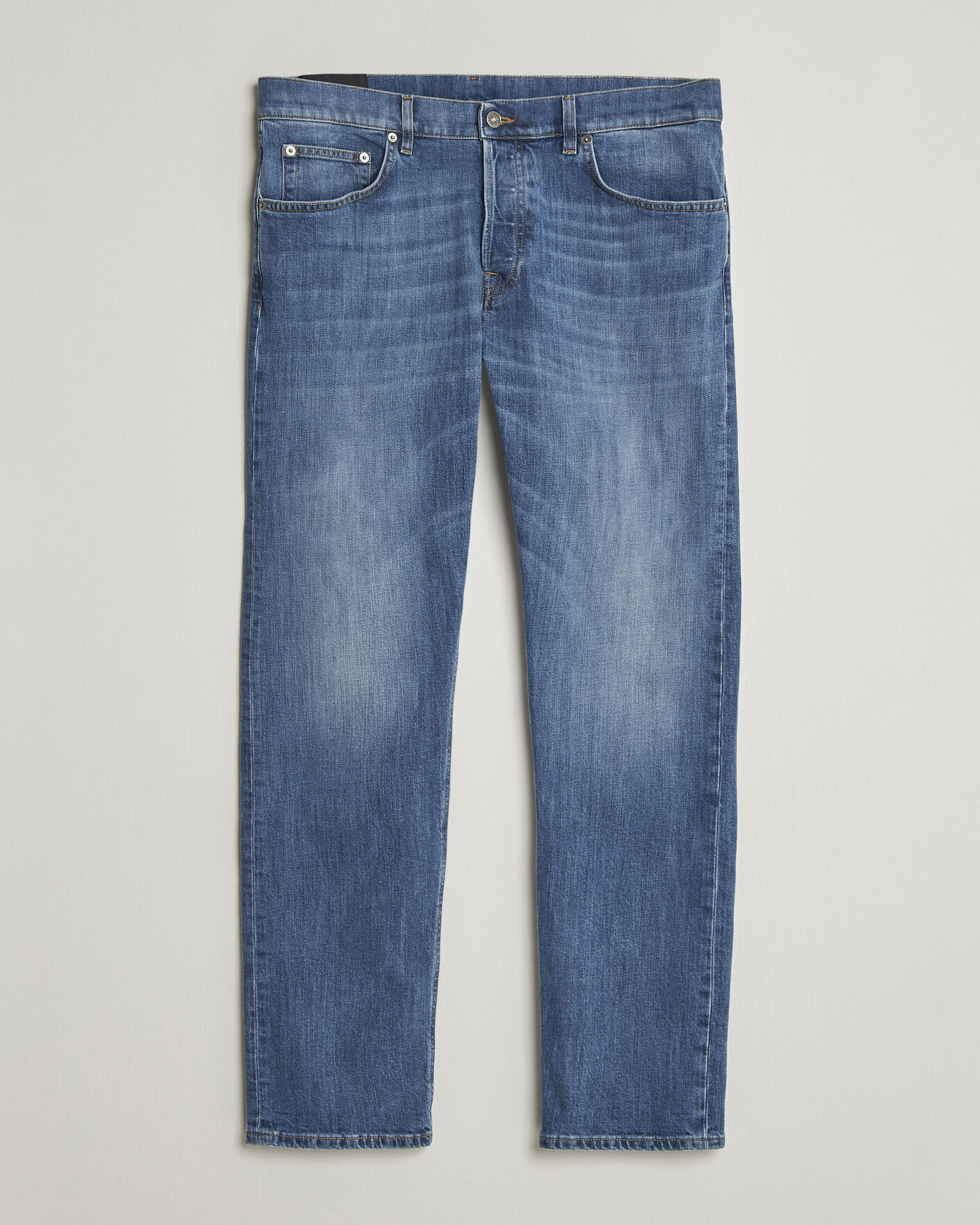 Hombres | Pantalones | Dondup | Icon Regular Fit Jeans Medium Blue
