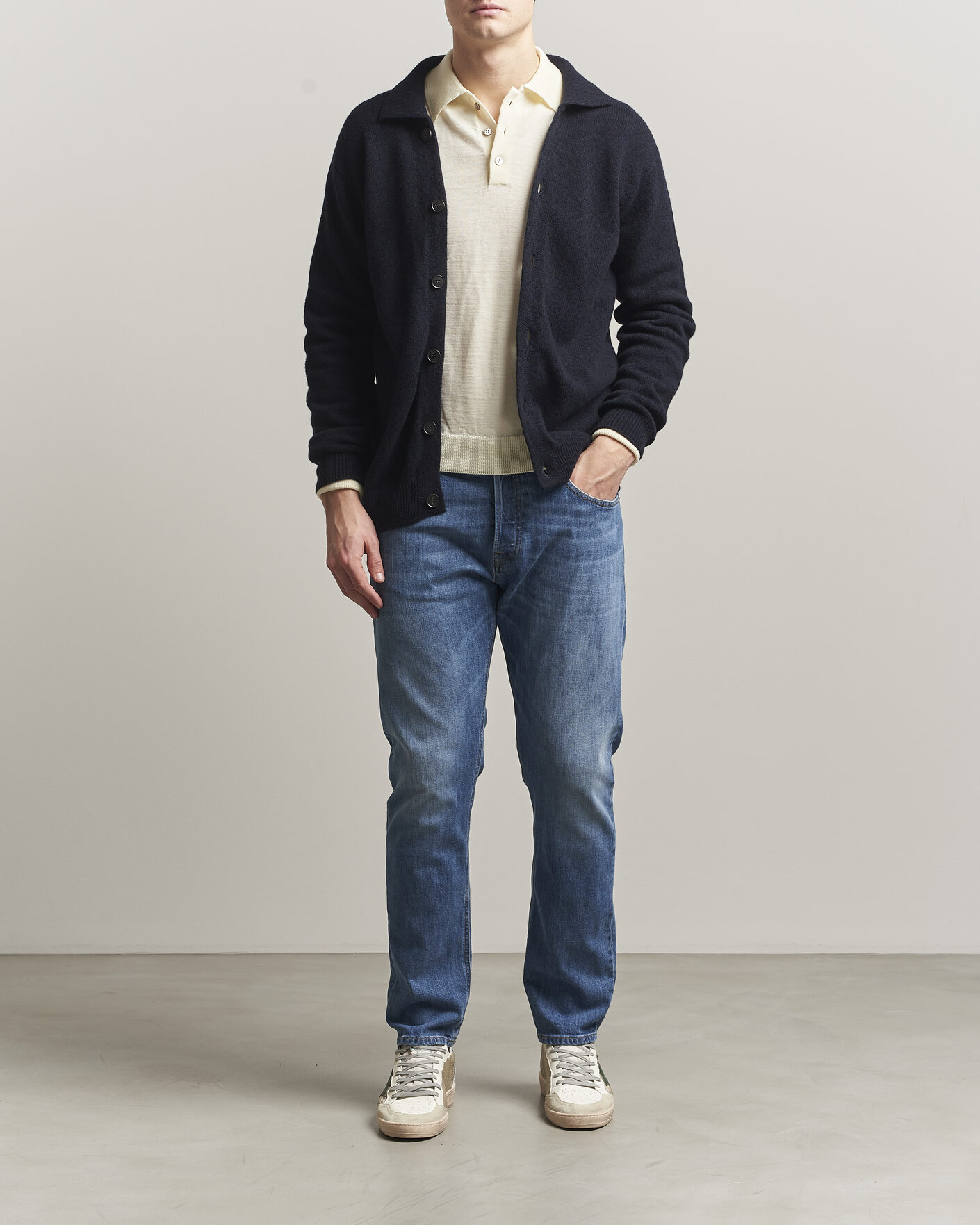 Hombres | Pantalones | Dondup | Icon Regular Fit Jeans Medium Blue
