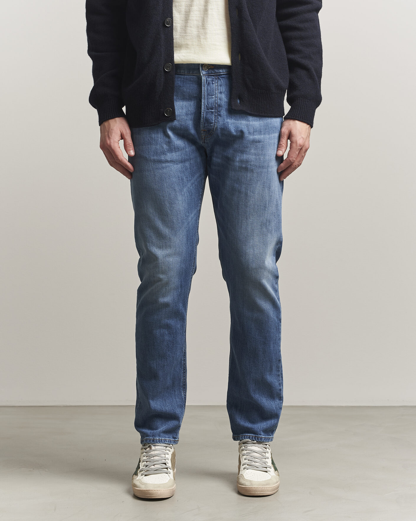 Hombres | Pantalones | Dondup | Icon Regular Fit Jeans Medium Blue