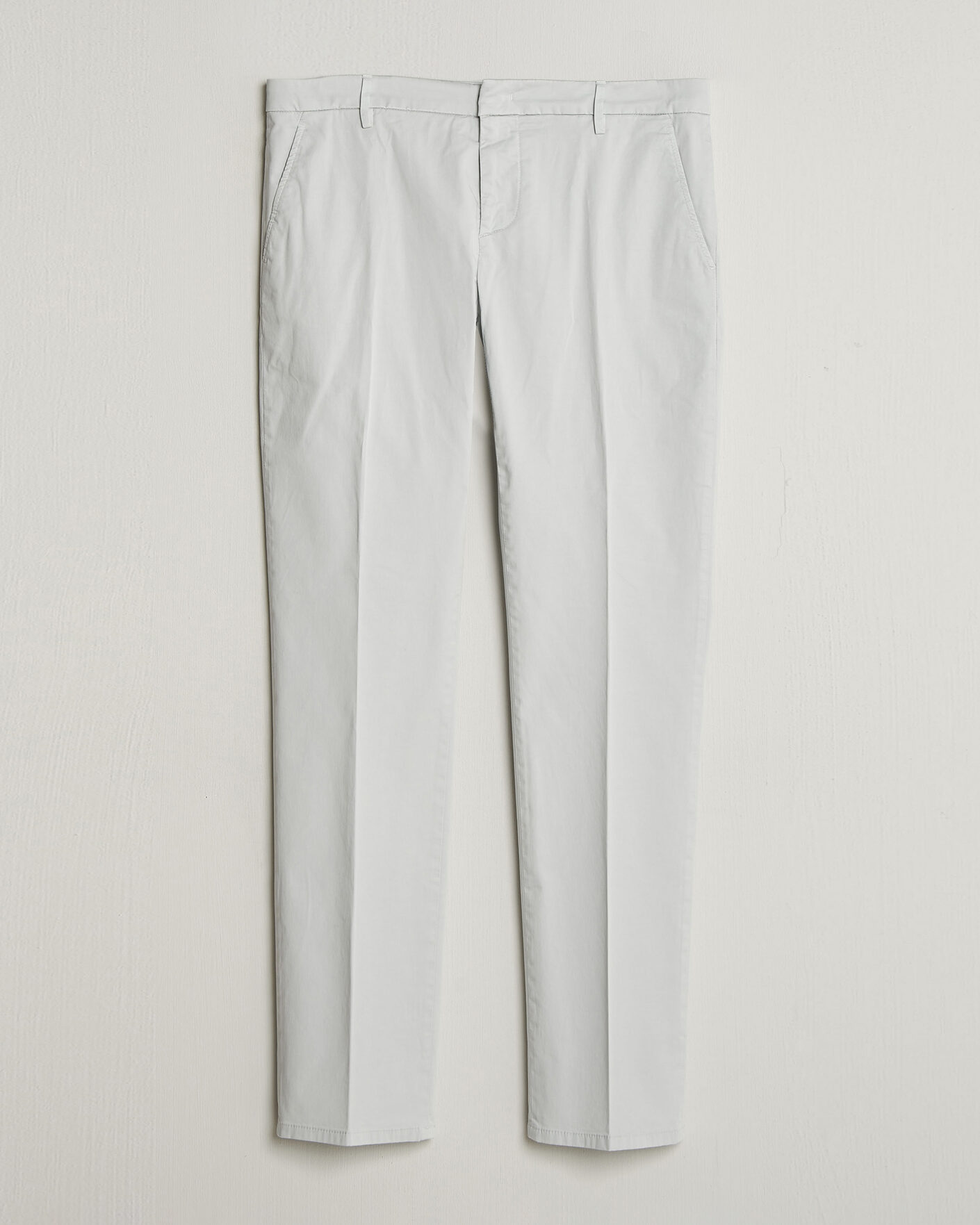 Hombres | Pantalones | Dondup | Spiritisimo Cotton Chinos Light Grey