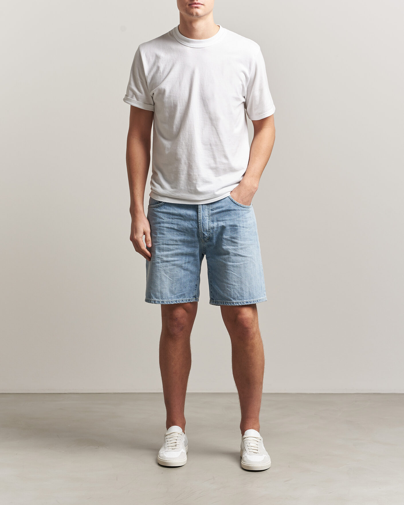 Hombres | Pantalones cortos | Dondup | Tony Denim Shorts Light Blue