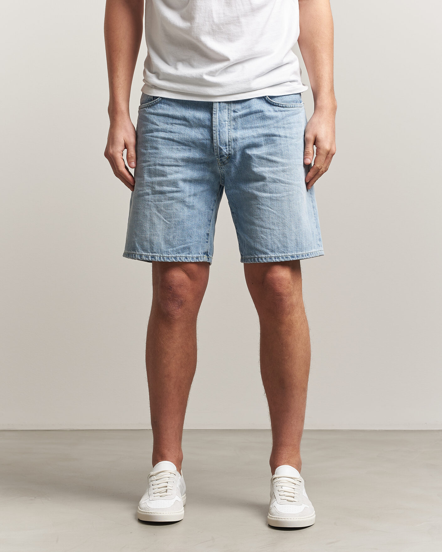 Hombres | Pantalones cortos | Dondup | Tony Denim Shorts Light Blue