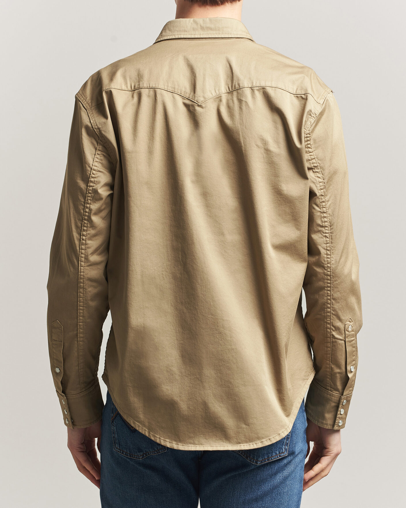 Hombres | Camisas | Dondup | Regular Fit Shirt Beige