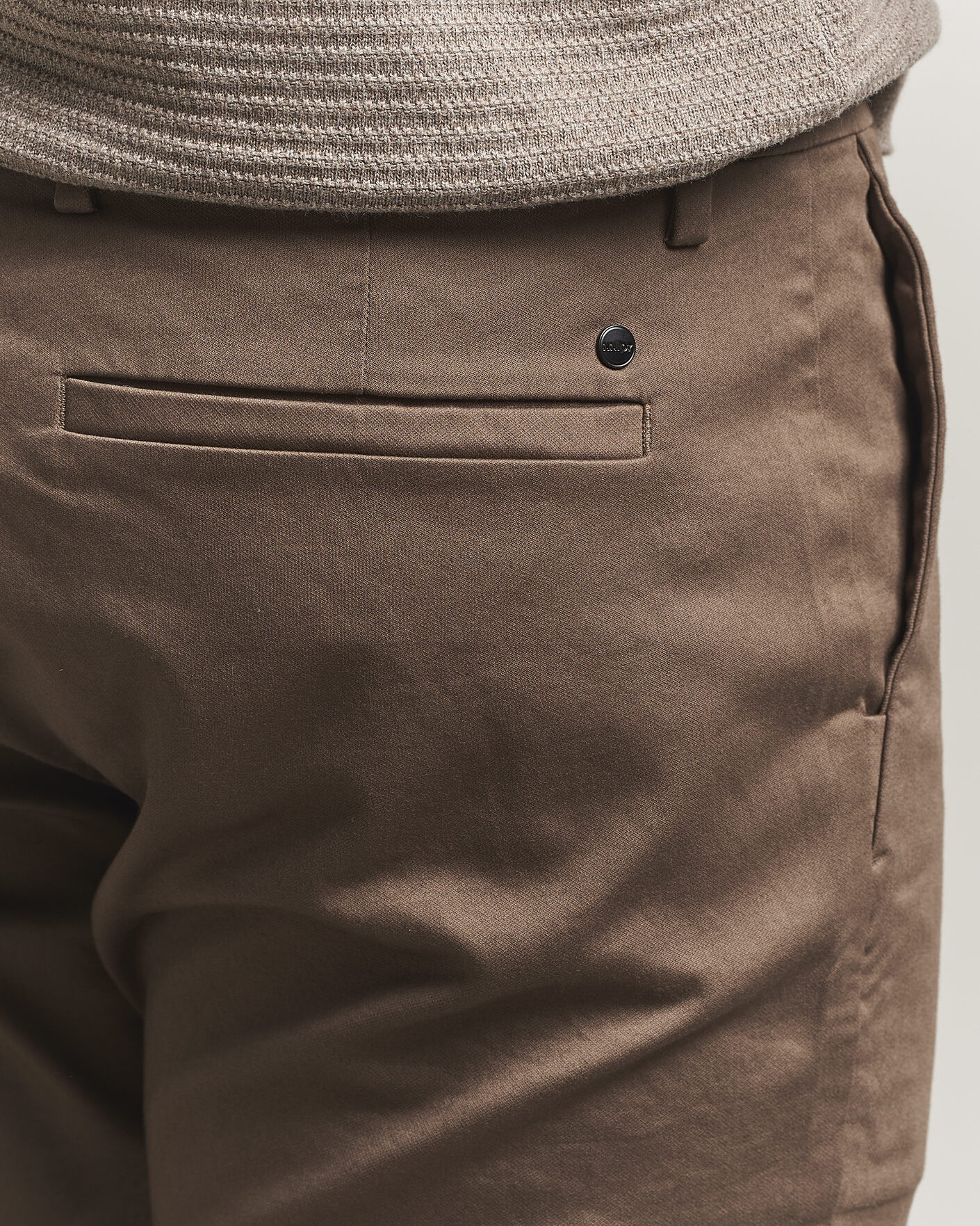 Hombres | Pantalones | NN07 | Theo Regular Fit Stretch Chinos Mable Husk