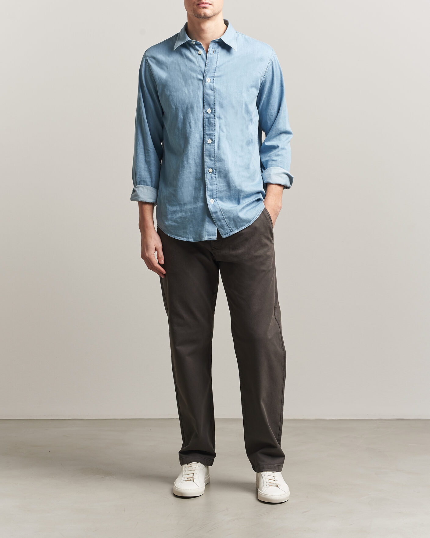 Hombres | Pantalones | NN07 | Aden Regular Fit Chinos Dark Army