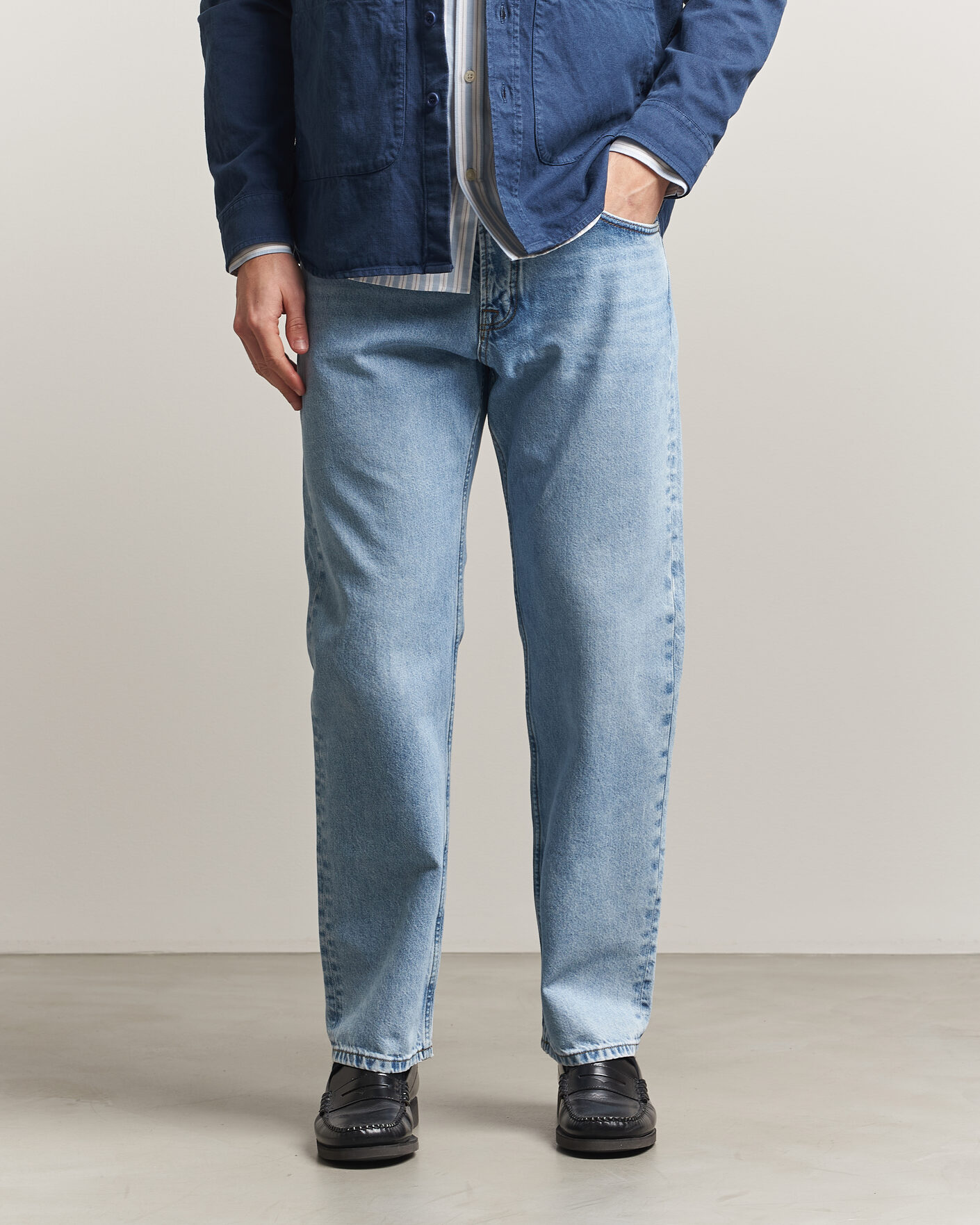 Hombres | Camisas | NN07 | Sonny Regular Fit Jeans Light Indigo