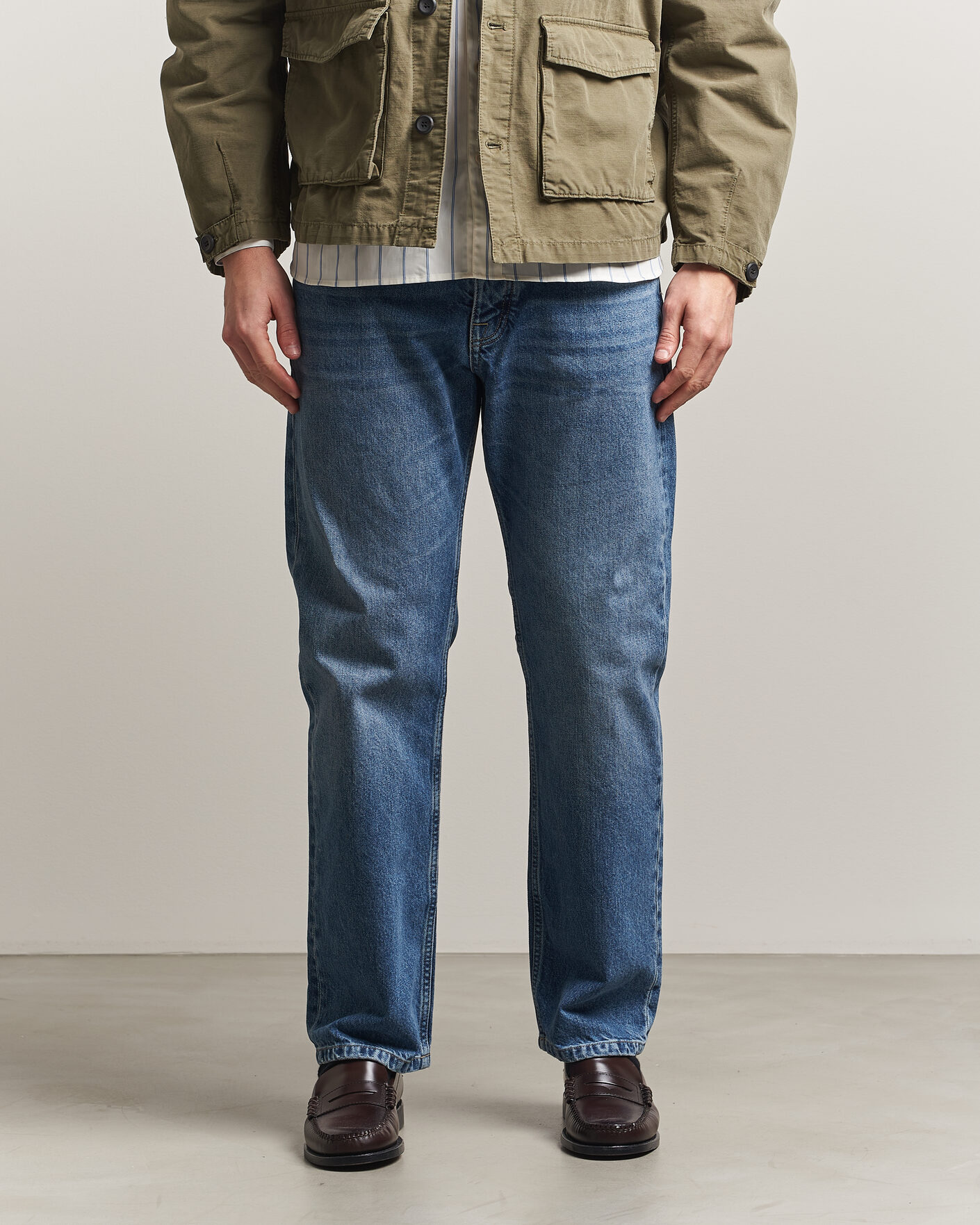 Hombres | Pantalones | NN07 | Sonny Regular Fit Jeans Blue Distressed