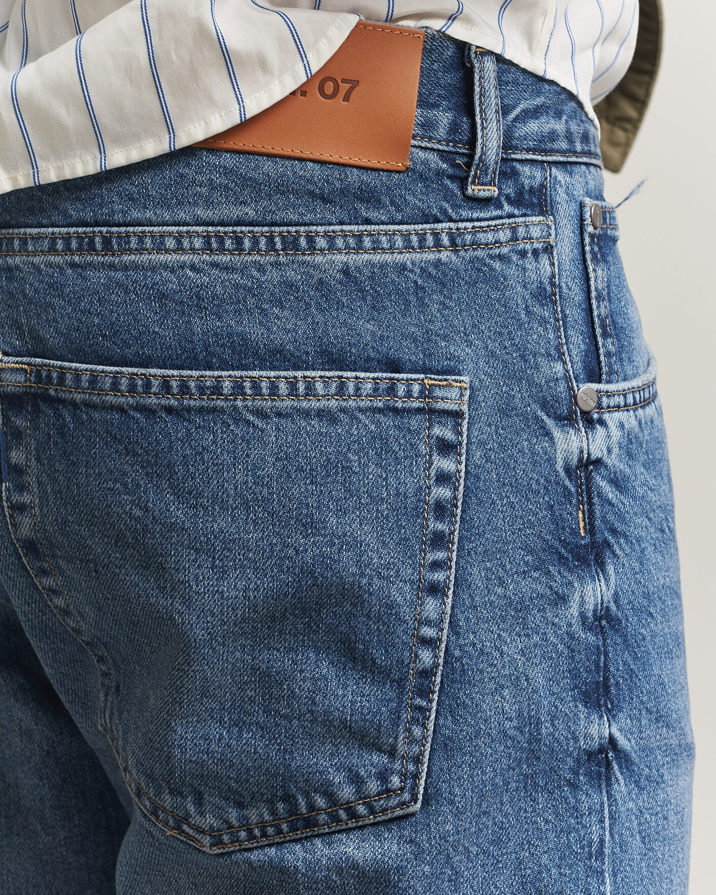 Hombres | Pantalones | NN07 | Sonny Regular Fit Jeans Blue Distressed