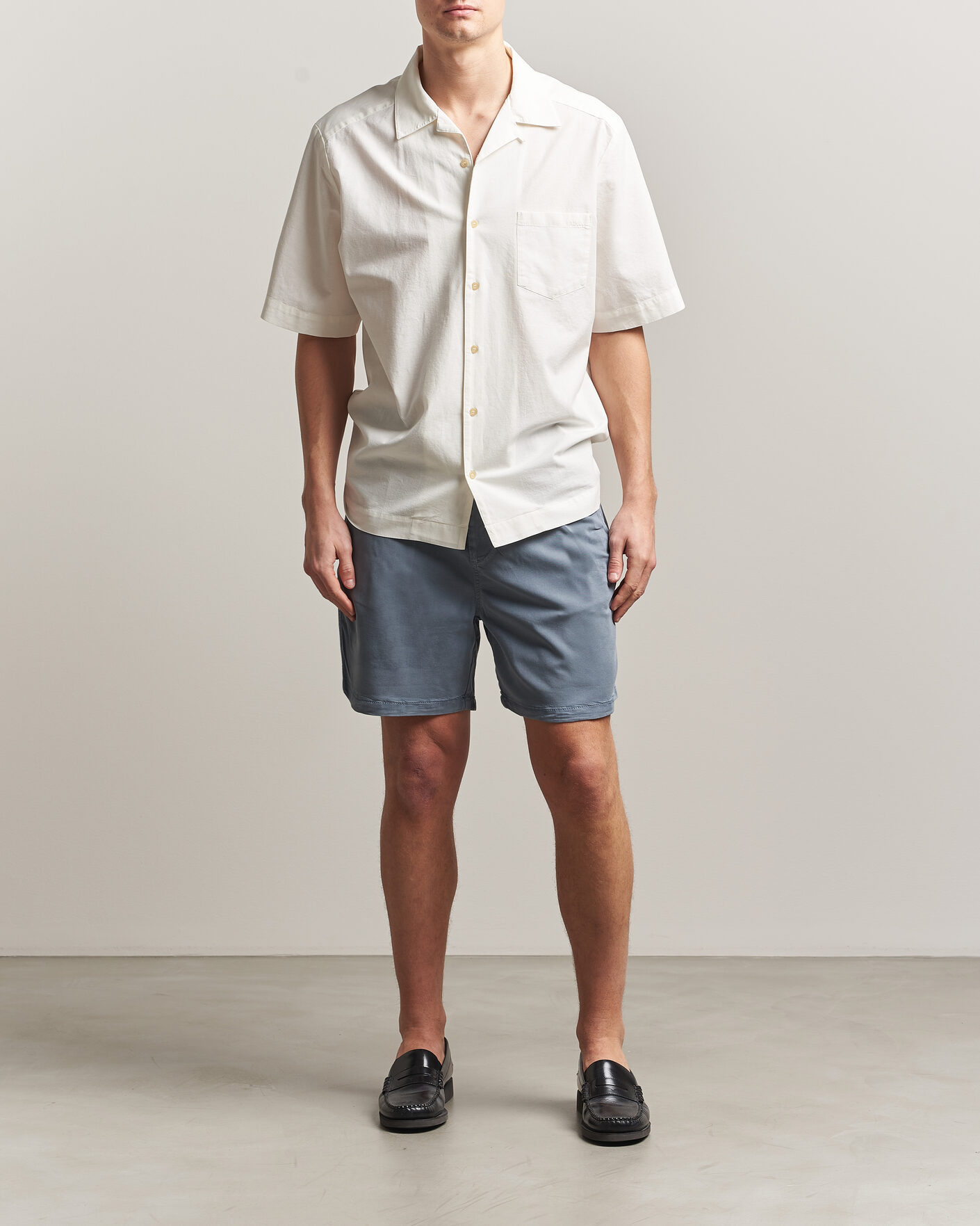 Hombres | Pantalones cortos | NN07 | Gregor Drawstring Shorts Stone Blue
