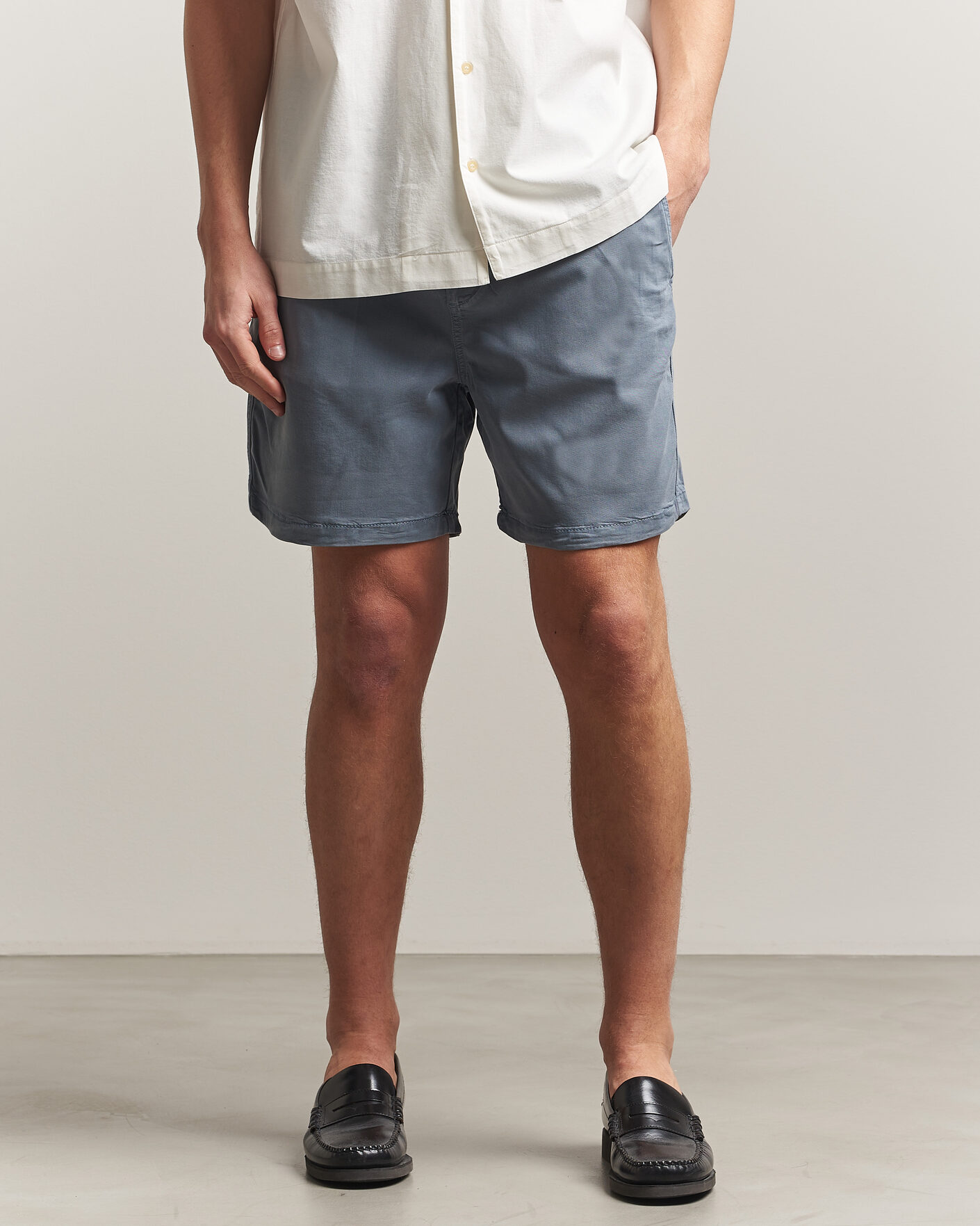 Hombres | Pantalones cortos | NN07 | Gregor Drawstring Shorts Stone Blue