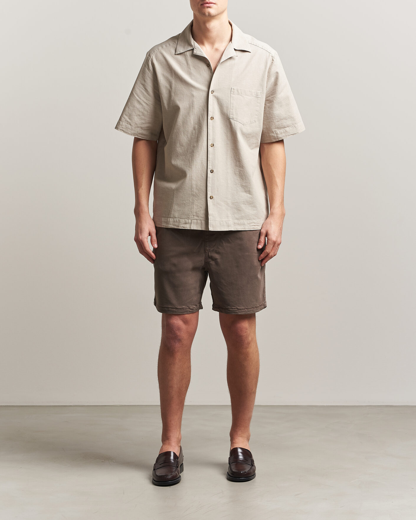 Hombres | Pantalones cortos | NN07 | Gregor Drawstring Shorts Mable Husk