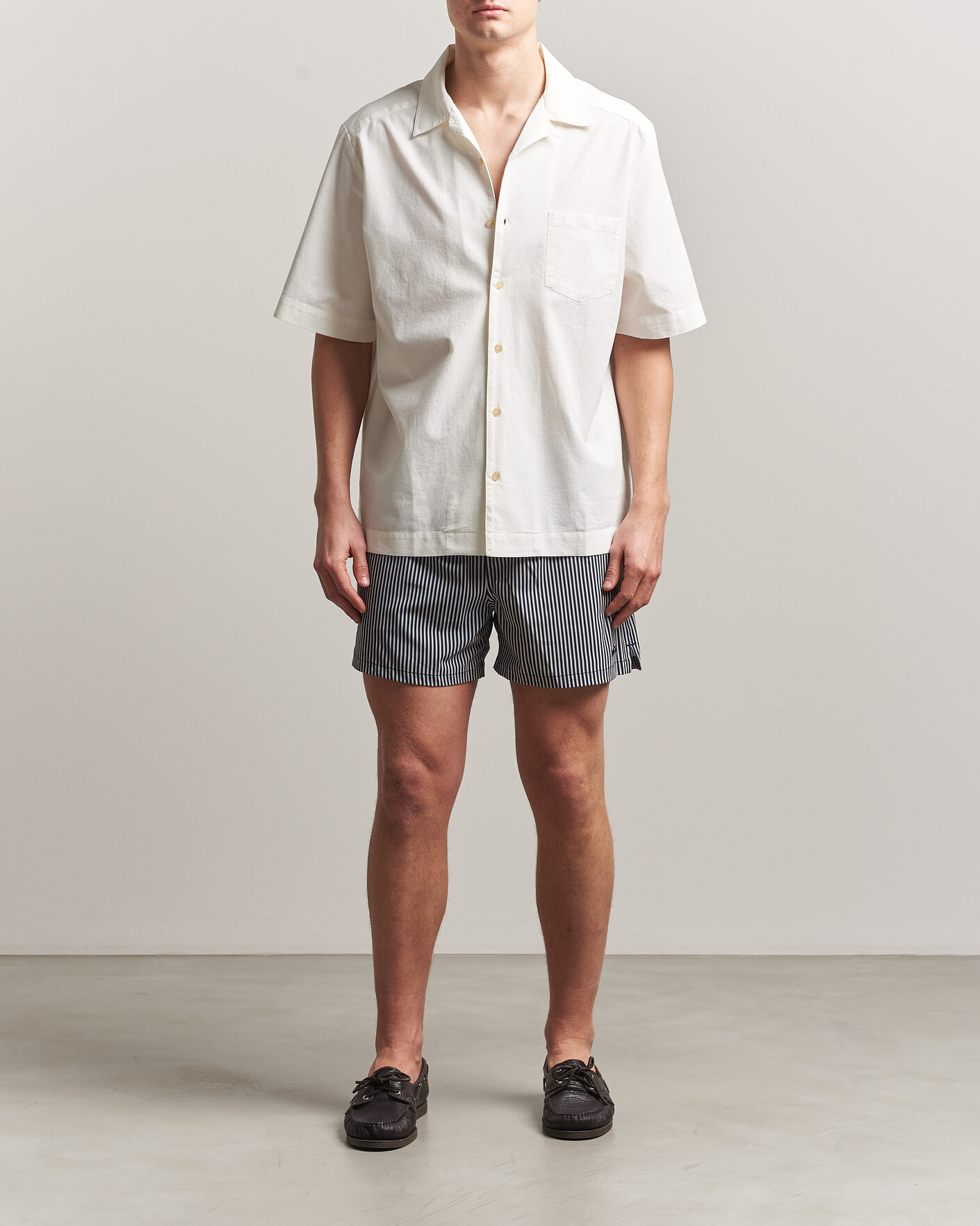 Hombres | Bañadores | NN07 | Holiday Swimshorts Navy/White