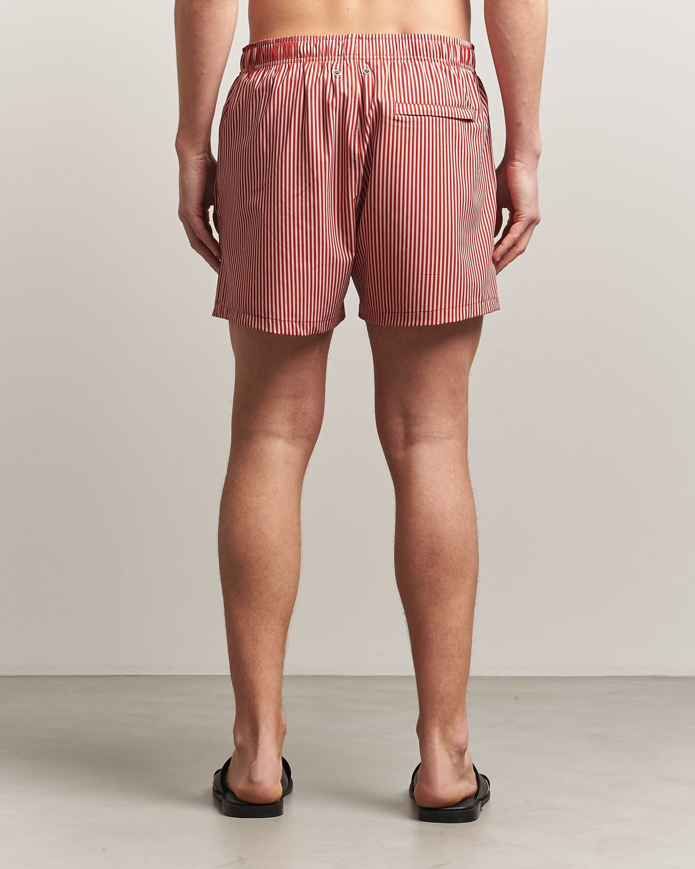 Hombres | Bañadores | NN07 | Holiday Swimshorts Red/White
