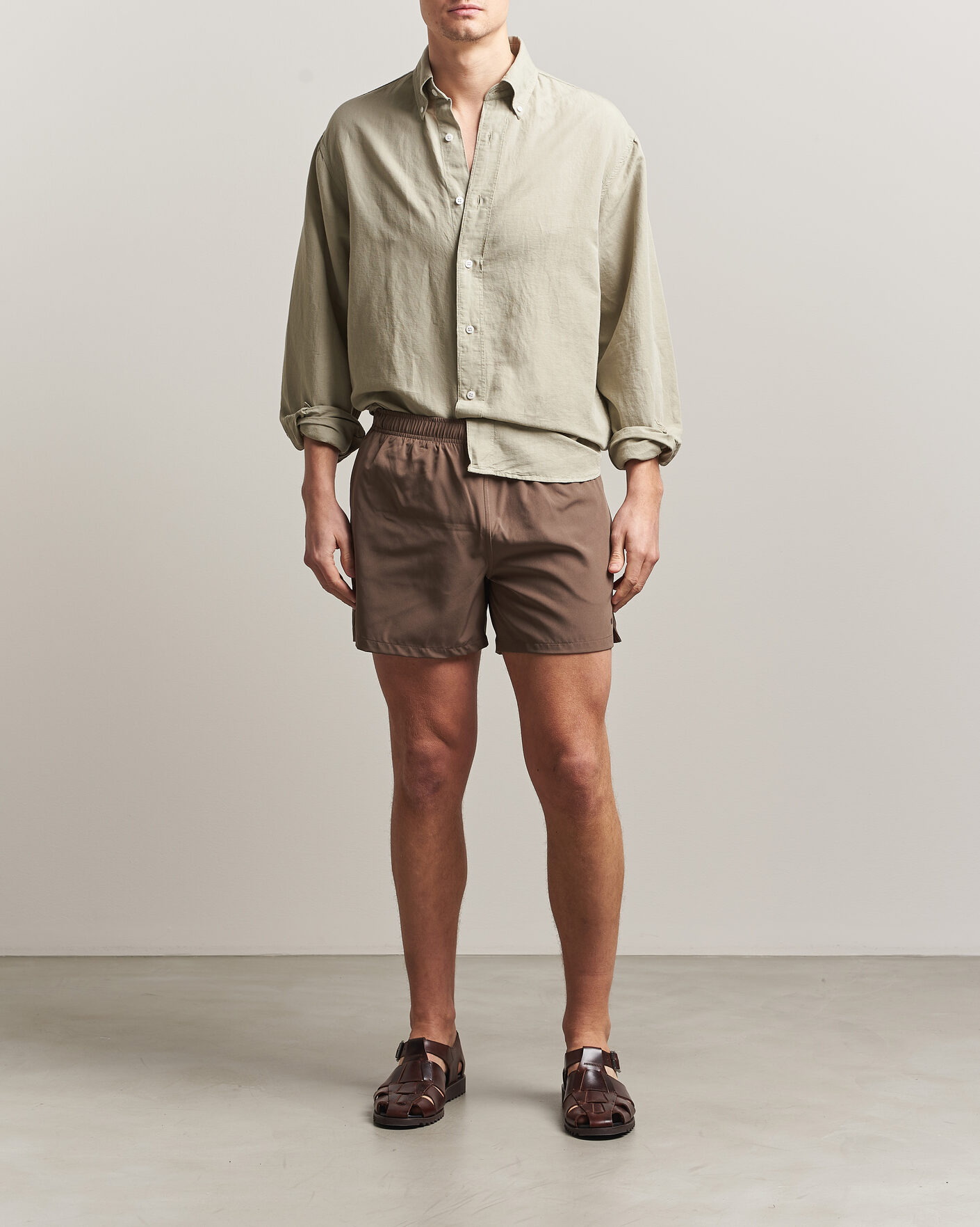 Hombres | Bañadores | NN07 | Holiday Swimshorts Mable Husk
