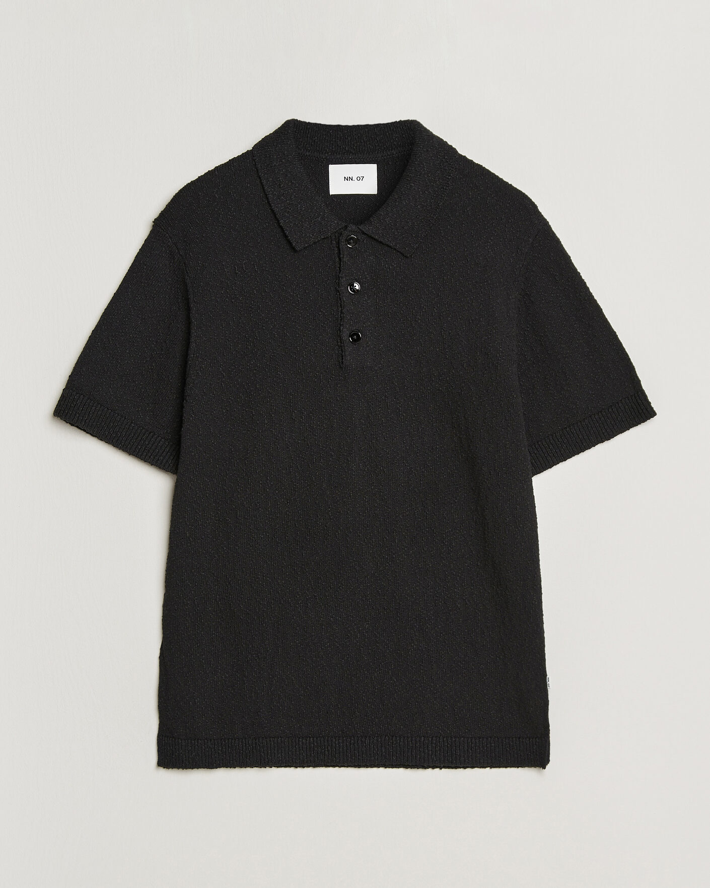 Hombres | Polos | NN07 | Randy Knitted Polo Black