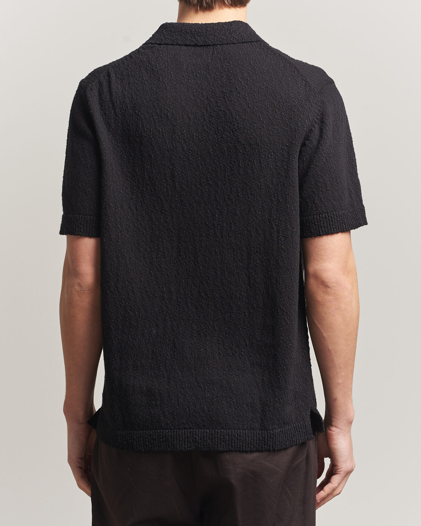 Hombres | Polos | NN07 | Randy Knitted Polo Black
