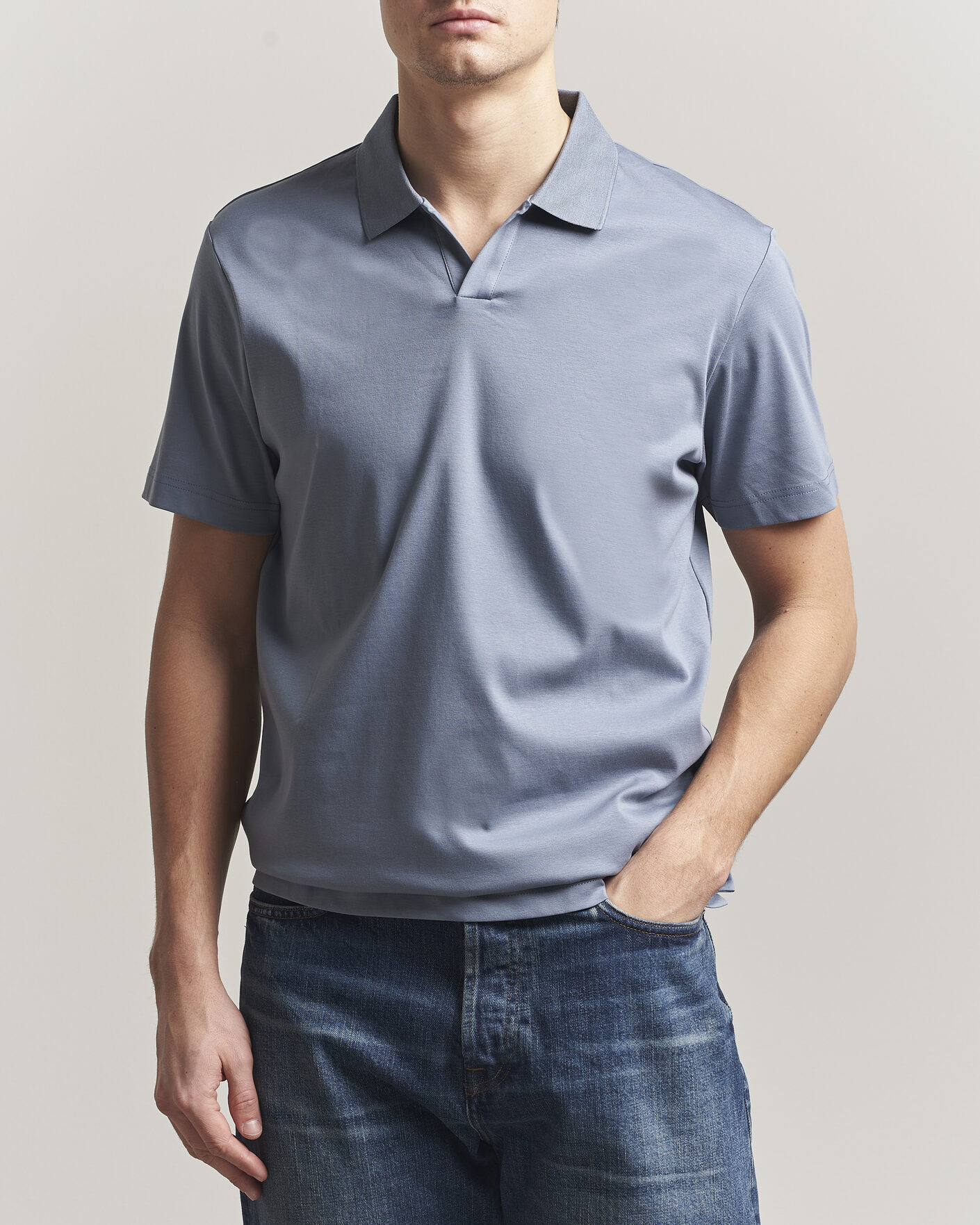 Hombres | Polos | NN07 | Paul Polo Stone Blue