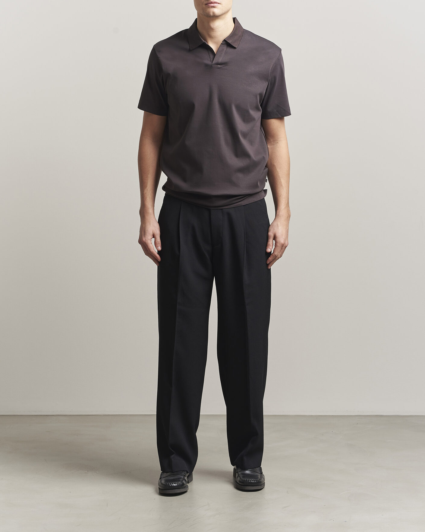 Hombres | Polos | NN07 | Paul Polo Deep Truffle